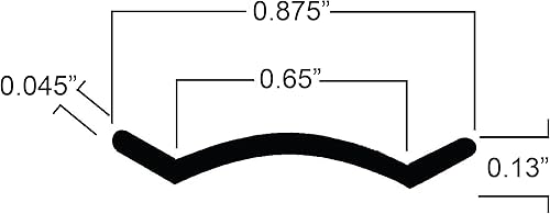 Miniatura 4 de Cubierta para moldaje para insertar en casa rodante, cubierta para tornillos, de 78 pulgadas de QPN, Rojo