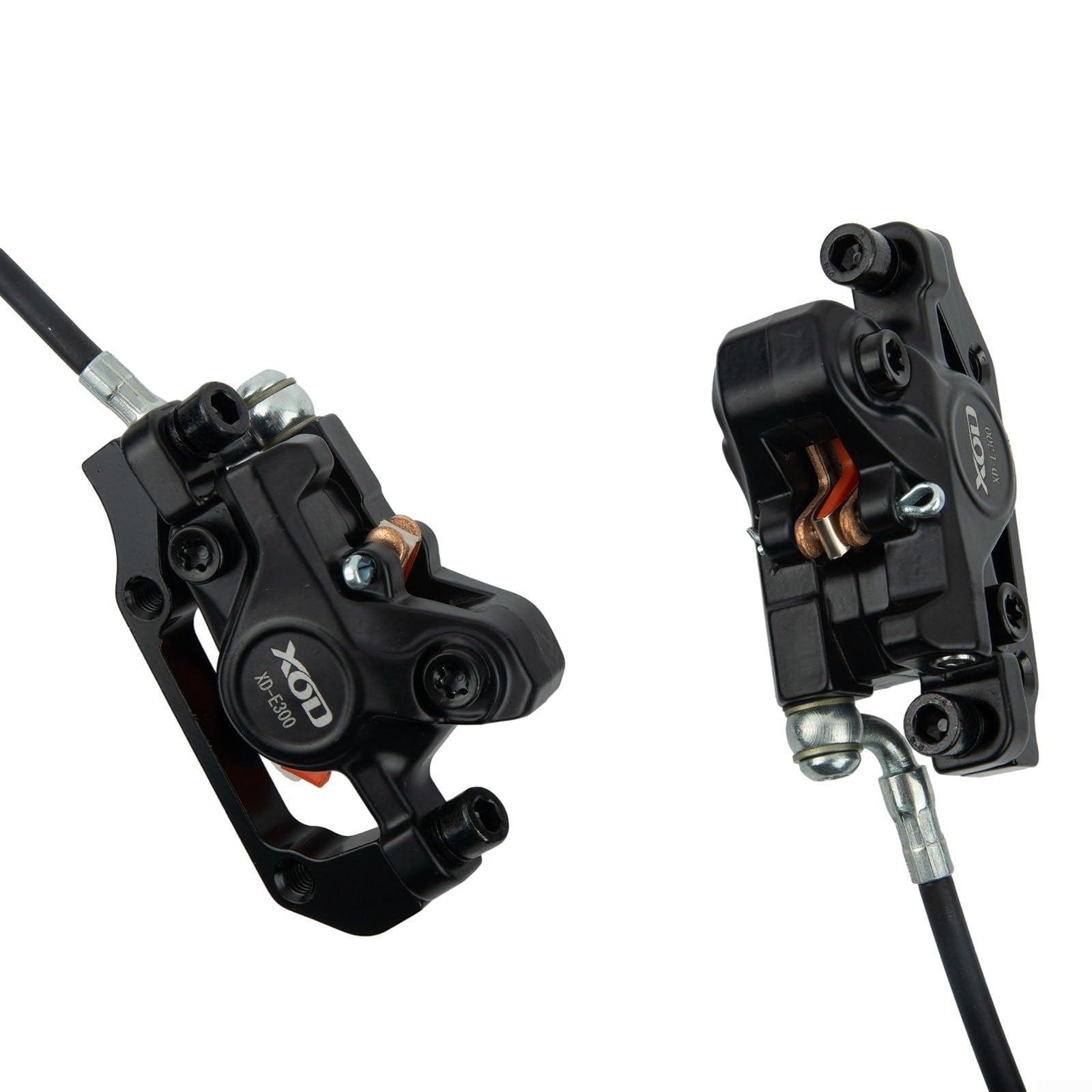 Hydraulic Disc Brake Set E-Bike VTT Bicyclette Hydraulic Frein à Disque Hydraulique, Levier De Vitesse Électrique (Avant + Arrière