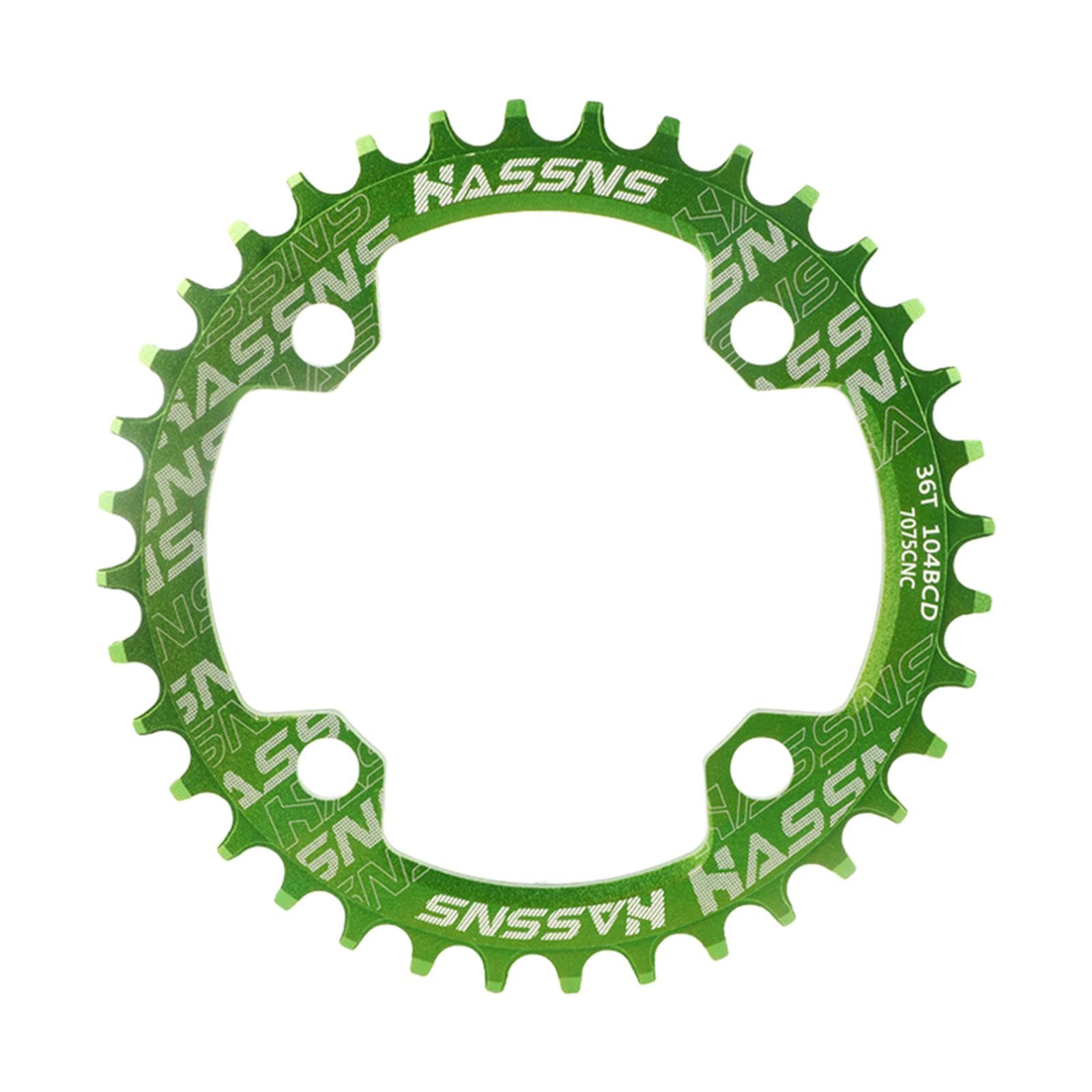JAZZY PEARLS® Bike Chainring BCD 104mm for 8/9/10/11/12 Speed