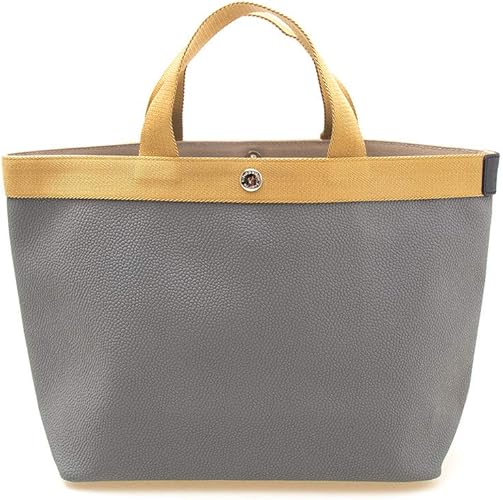 未使用級 エルベシャプリエ 704GP スクエアトート トープ ハンドバッグ エルベシャプリエ Herve Chapelier 704GP(コーテッドキャンバス