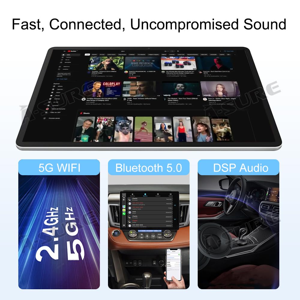 Amazon.com: ASURE Wireless Carplay Android Auto Receiver for