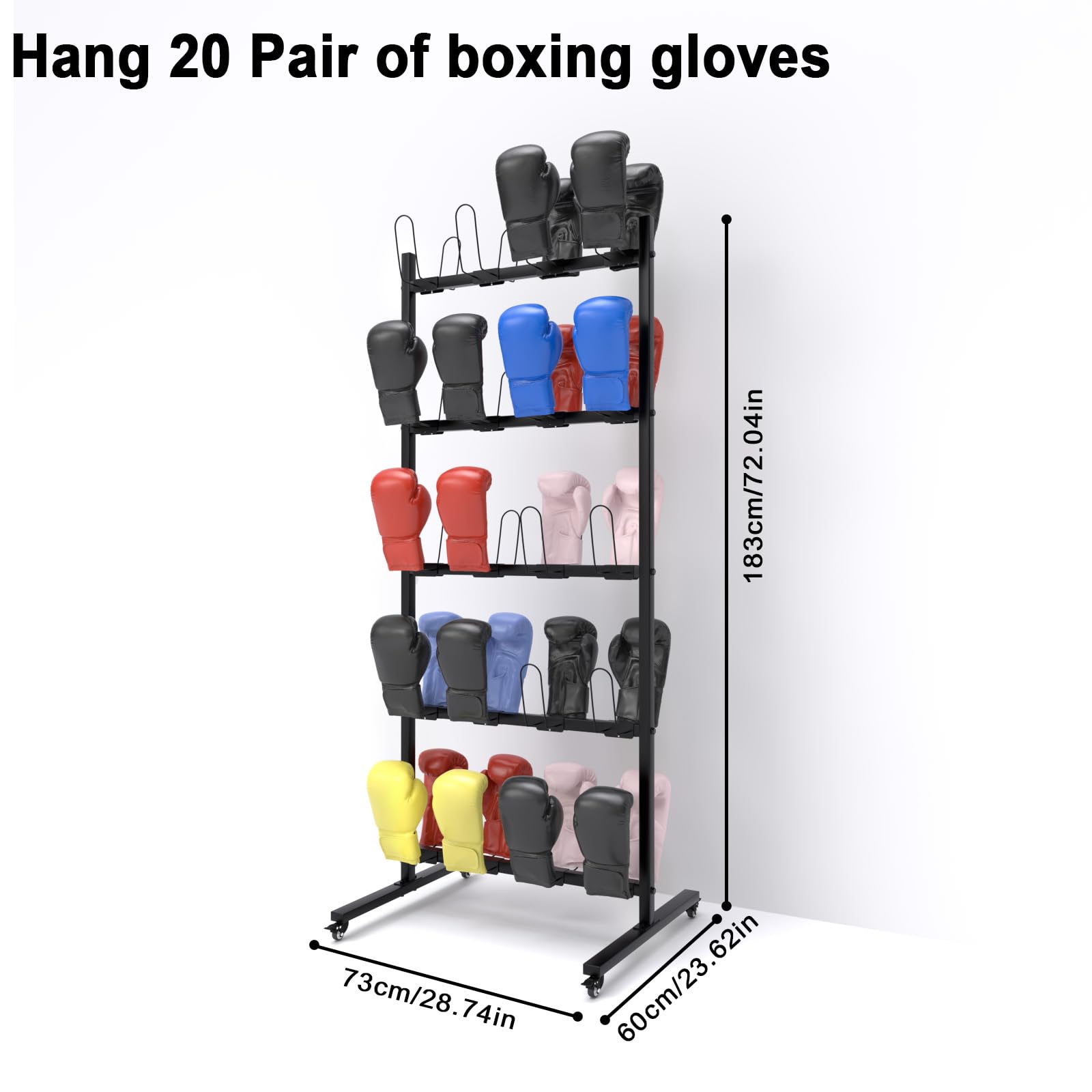Glove Storage Boxing Gloves Stand Tiers Boxing Glove Storage Rack