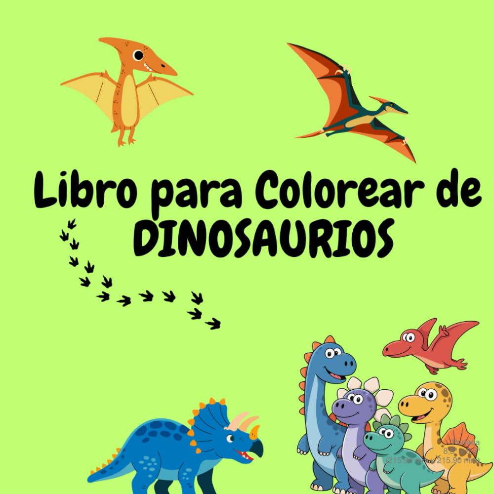 Cute Dinosaur coloring book: My First Dinosaur Coloring Book
