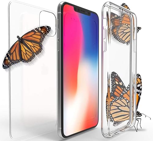 Miniatura 6 de Funda para iPhone 11, nueva envoltura de 360 grados protección de cuerpo completo Funda delgada de TPU transparente protector de pantalla integrado