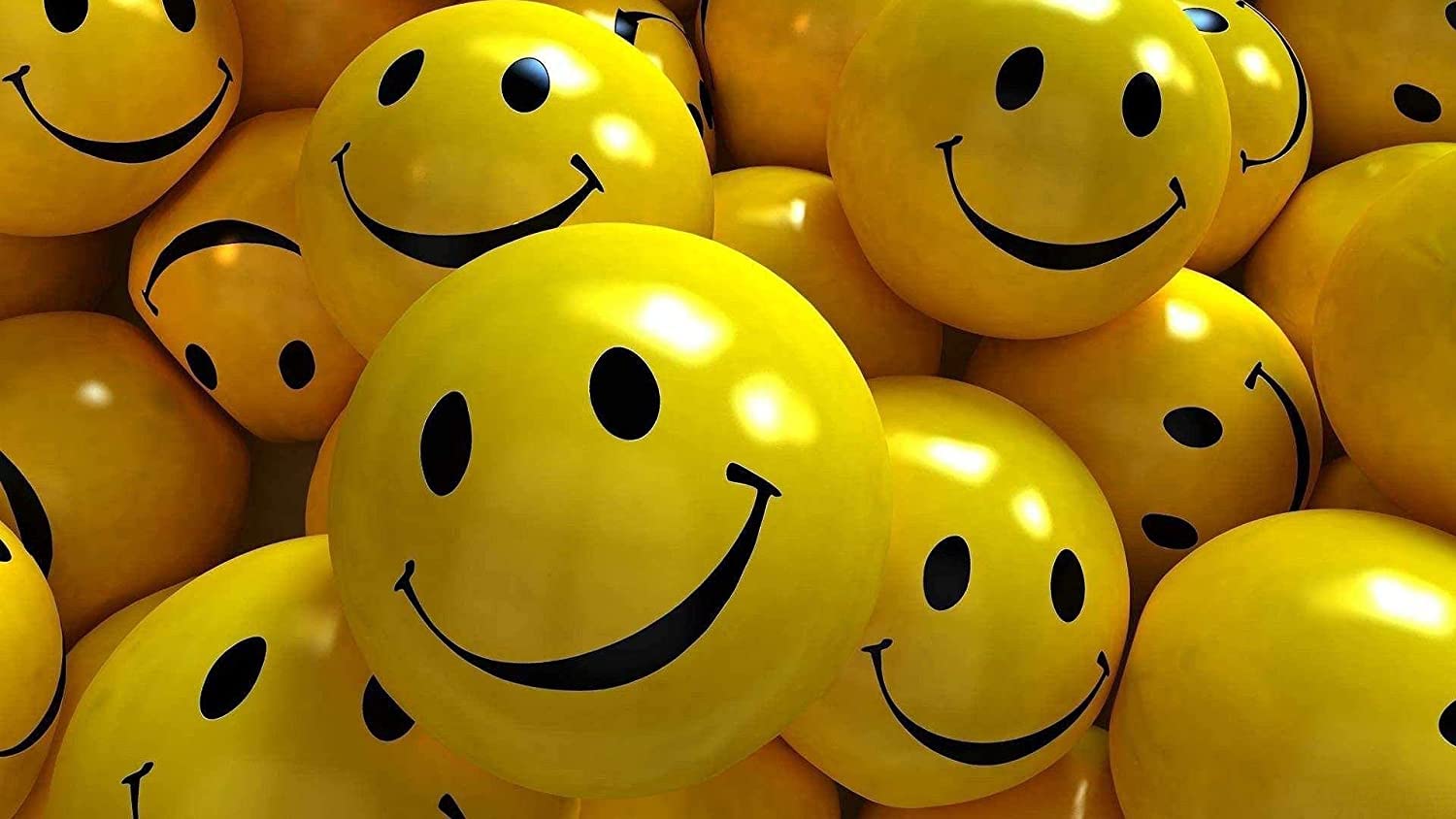 Kids Medium Sized Smiley Soft Smiley Balls (Set of 12 )