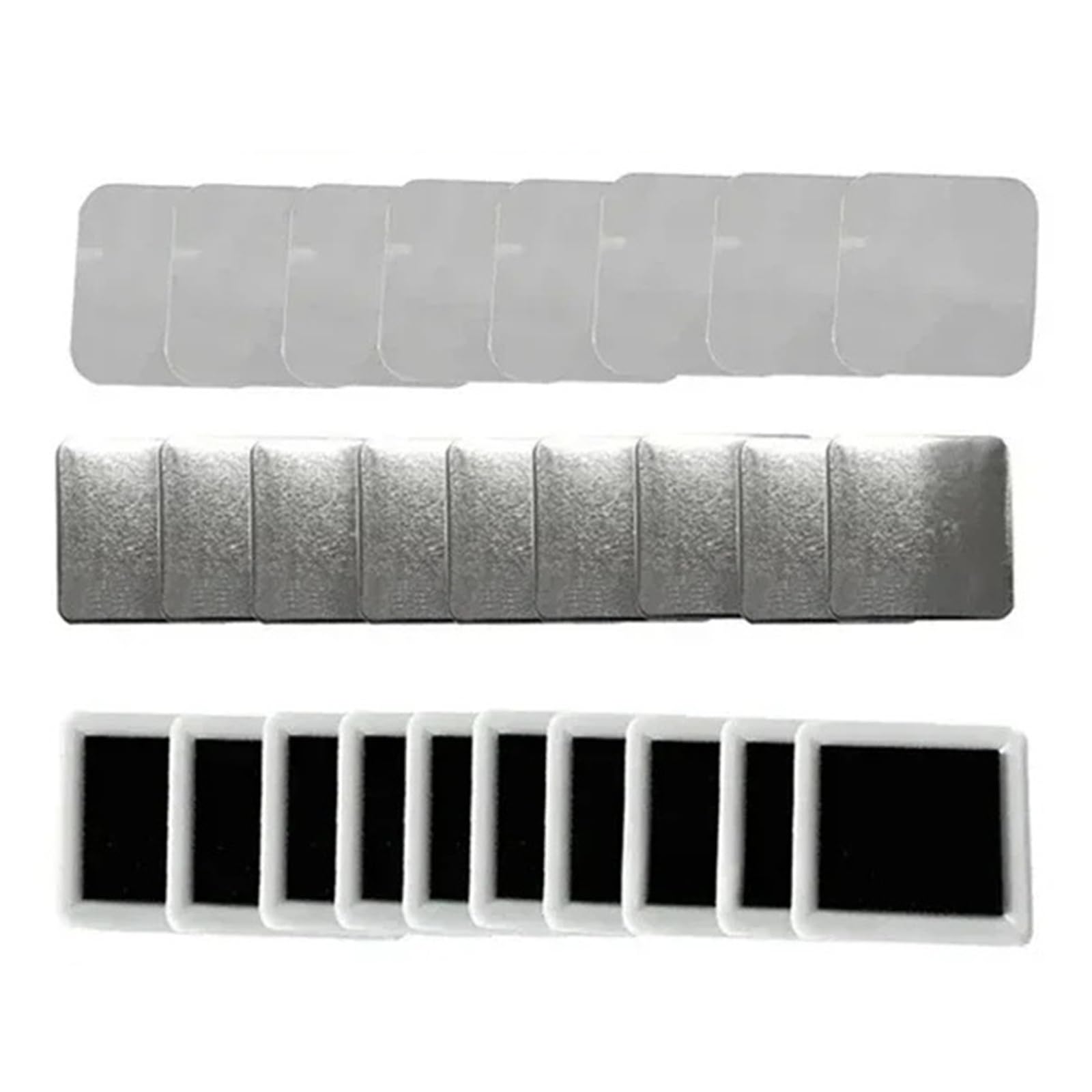100er-Set quadratische Kunststoff-Anstecknadeln (5 x 5 cm) – Kühlschrankmagnete/Anstecknadeln – Verbrauchsmaterialien – DIY-Rohlinge – Zubehör Weit verbreitete Verwendung(Button pins)