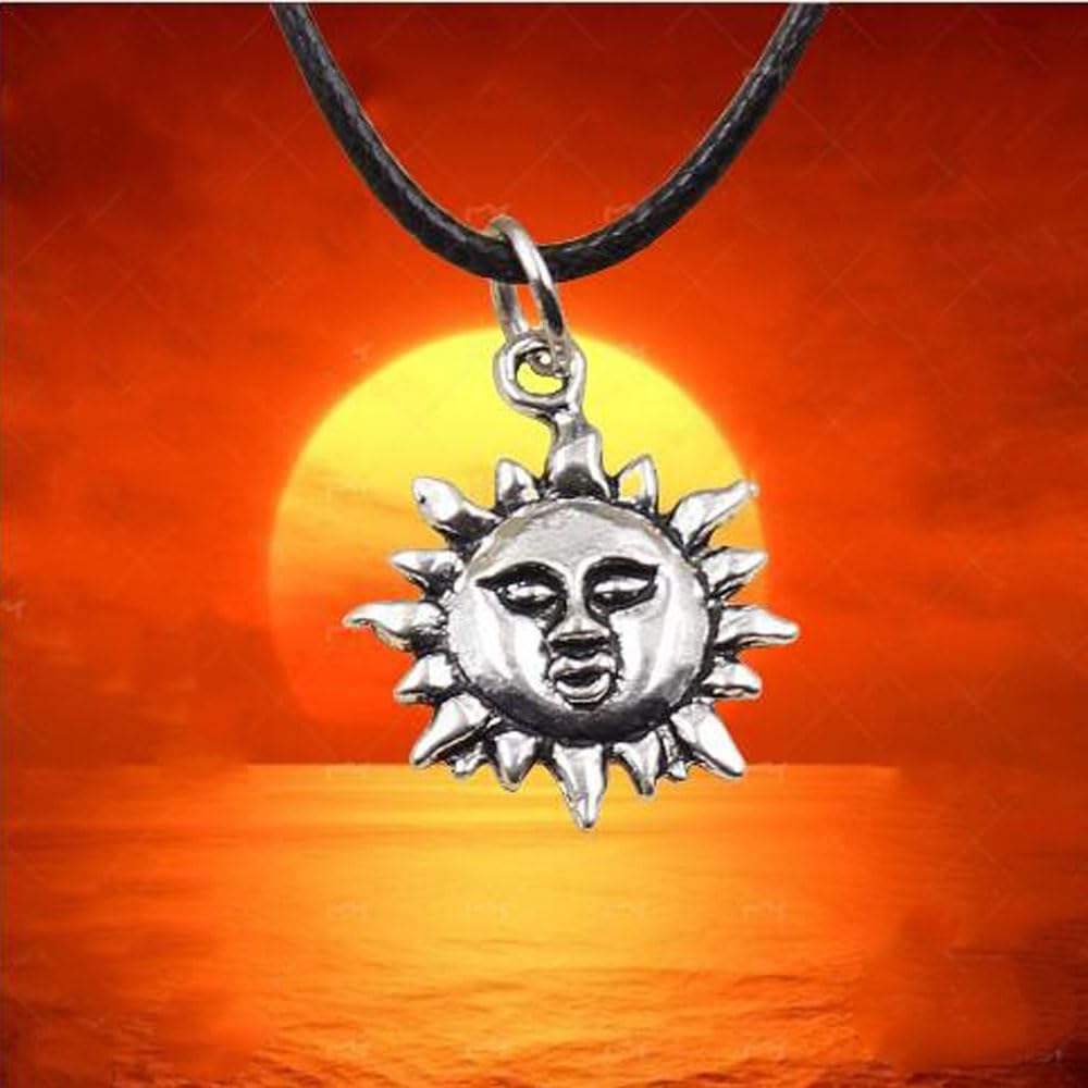 Amazon.com: Yao0dianxku Silver sun choker sun necklace 90s