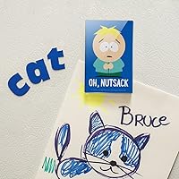 Vista 2 de South Park Butters Oh Nutsack Rectángulo Acrílico Nevera Imán