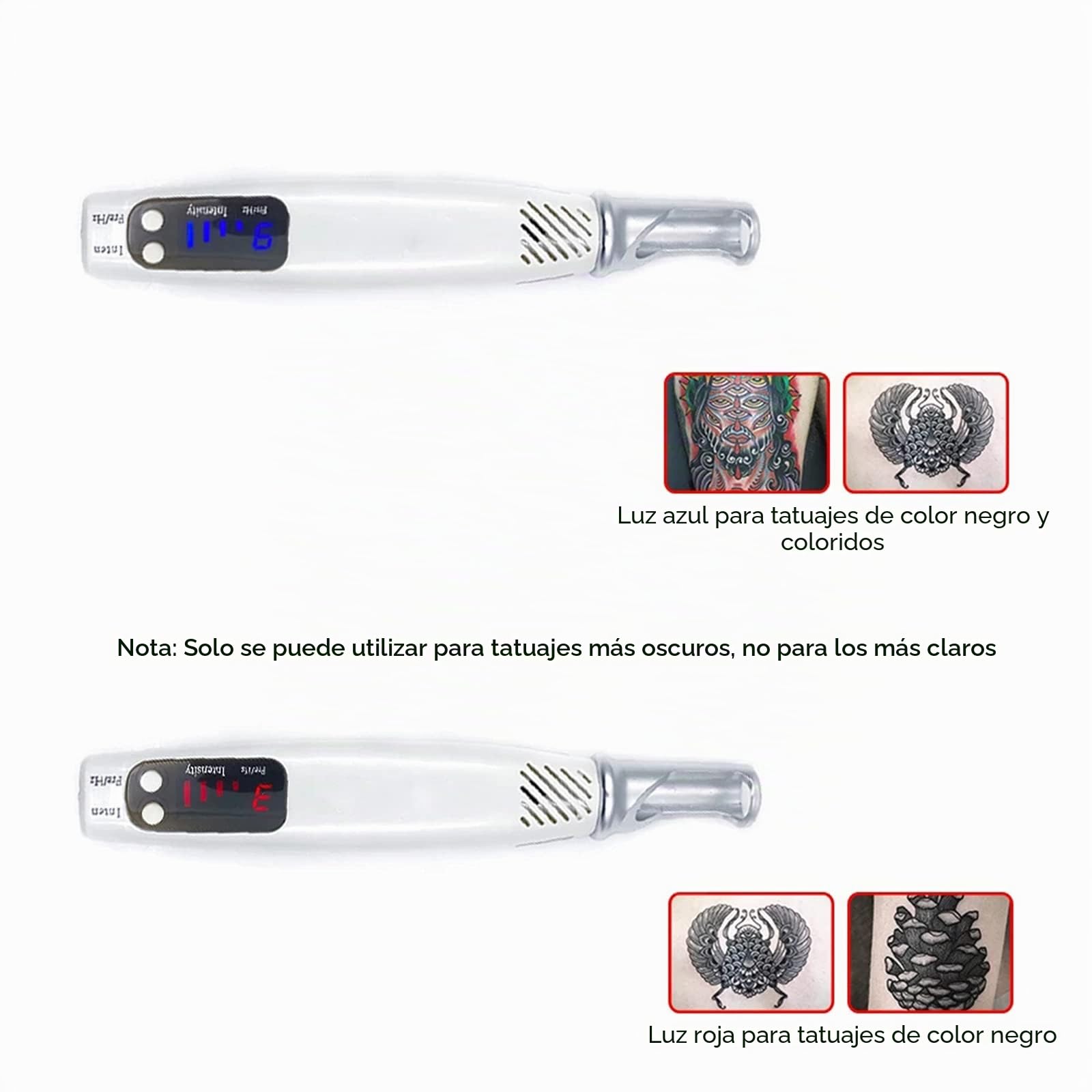 Pluma De Picosegundo, Máquina para Eliminar Manchas Lunares Equipo De Belleza Láser Eliminación De Tatuajes con Cicatrices De Pecas