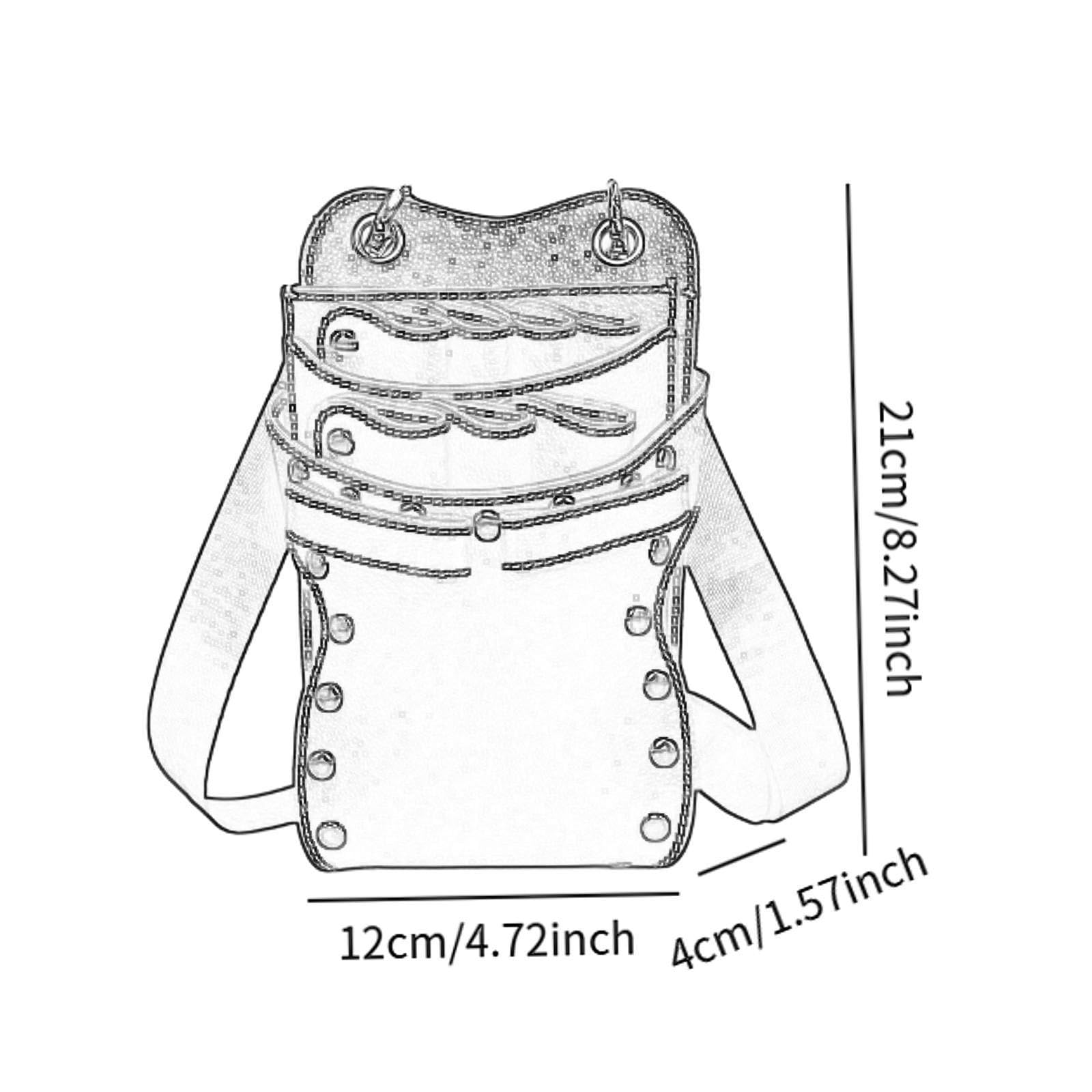 Borsa Porta Forbici da Parrucchiere, Porta Forbici da Salone con Cintura Tracolla, Borsa Porta Attrezzi per Parrucchieri in, Marrone