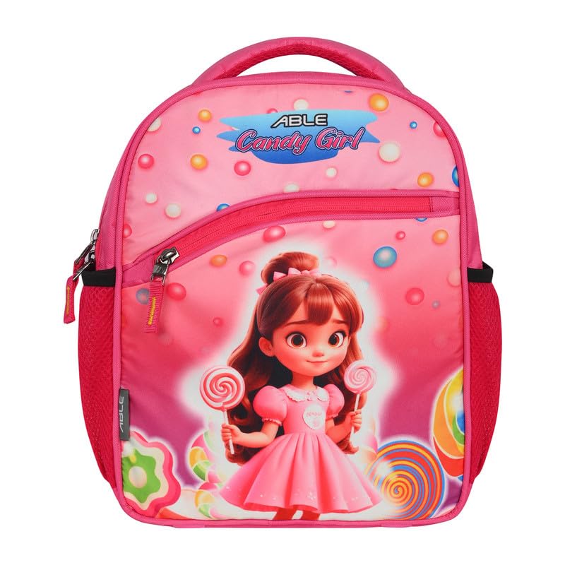 Candy Girl Printed 15L School Bag for Kids.Ideal Bags for Age Group : 2-5 yrs-image-14