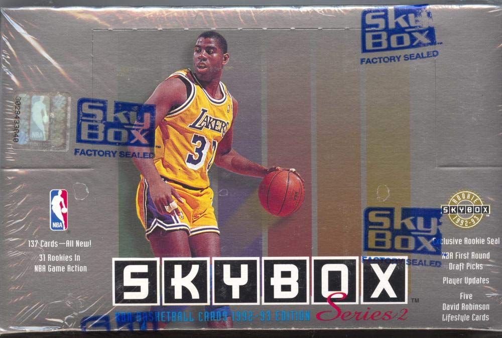 Amazon.com: 1992-93 Skybox Series 2 Basketball Hobby Box