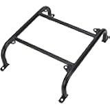 Speedway Motors Bucket Seat Frame Mount Bracket, Features Welded Steel Frame and Black Painted Finish, Compatible with Most Applications, May Require Some Modification