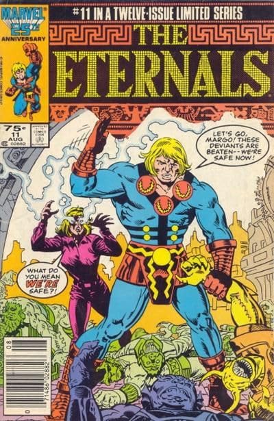 Eternals, Vol. 2 Shadowplay! | Issue#11B | Year:1986 | Series: Eternals | Newsstand Edition