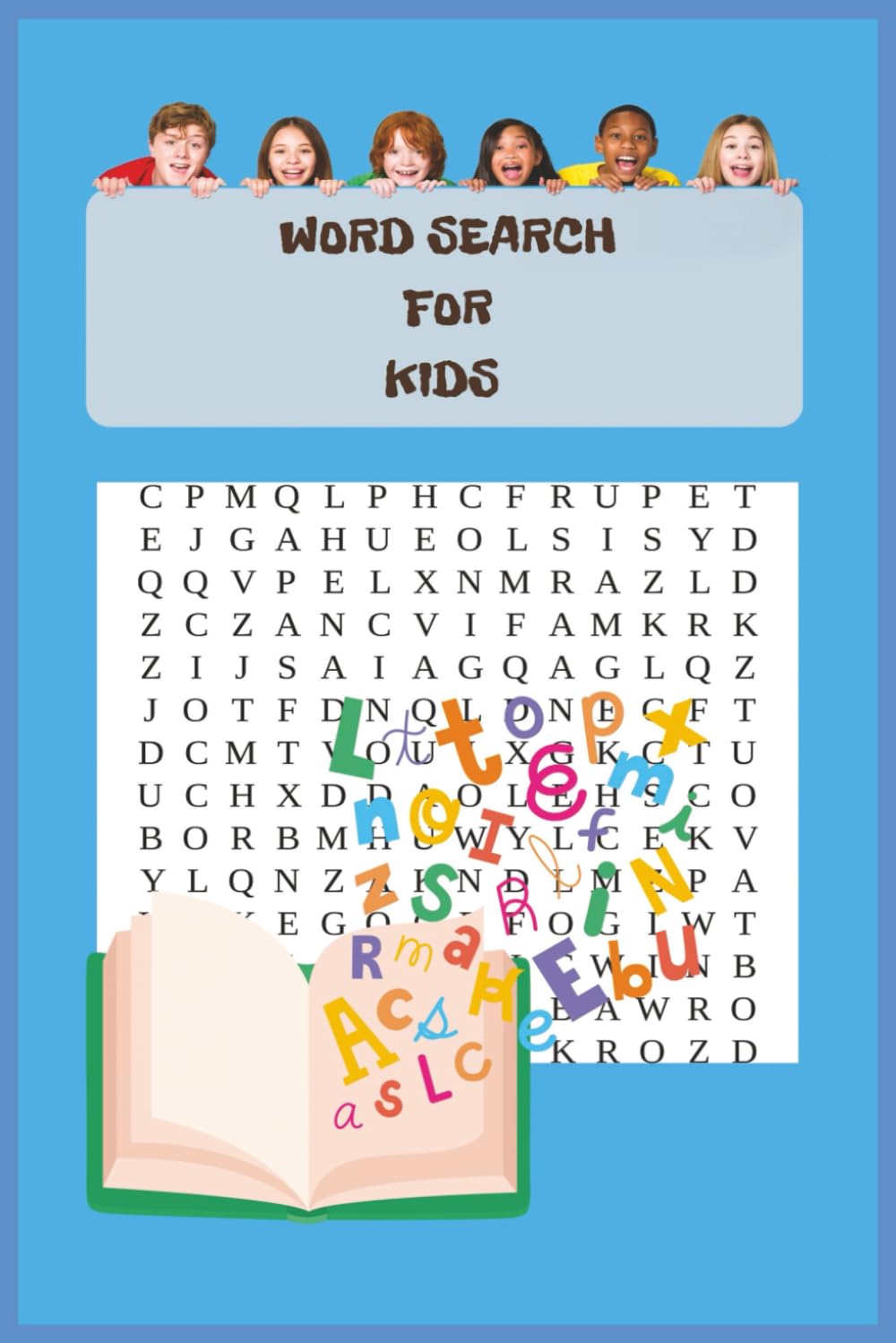 Word search for kids: 50+ Word Puzzles | Fun Challenges For Children Ages 6-10 | Search and Find Words Activity Book