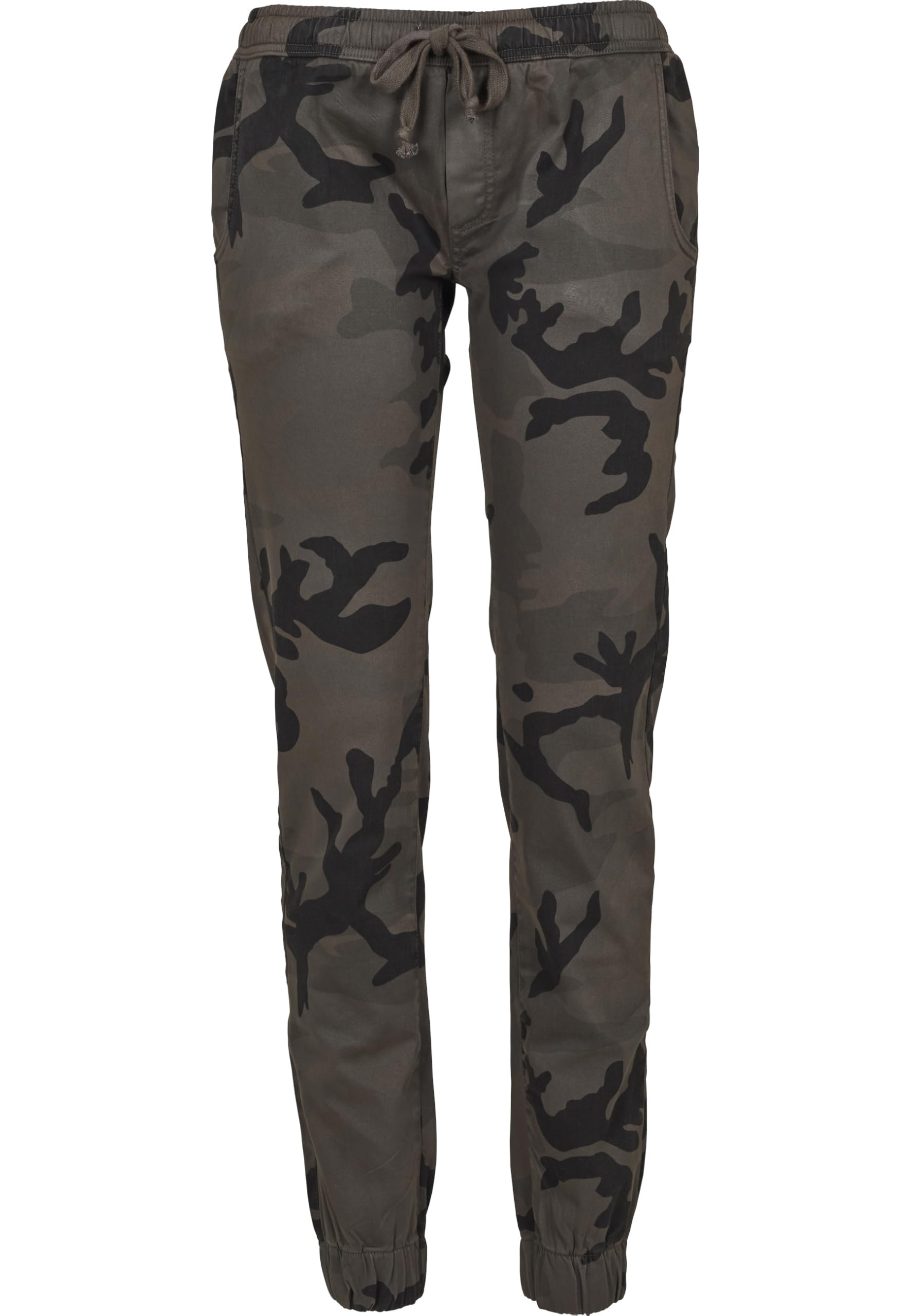 Urban Classics Damen Damen Camo Jogginghose Sporthose Mehrfarbig (Dark Camo 00784)