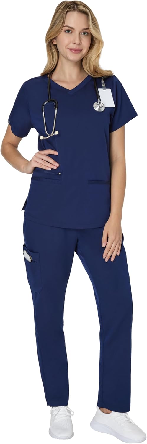 Hanes Womens Scrub Pants, Comfort Fit Healthcare Pants for Women, Moisture-Wicking Medical Scrubs - Image 6