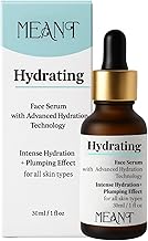 MEANT Hydrating Face Serum with Advanced Hyaluronic Acid for Intense Hydration, 30ml | Serum for dry skin