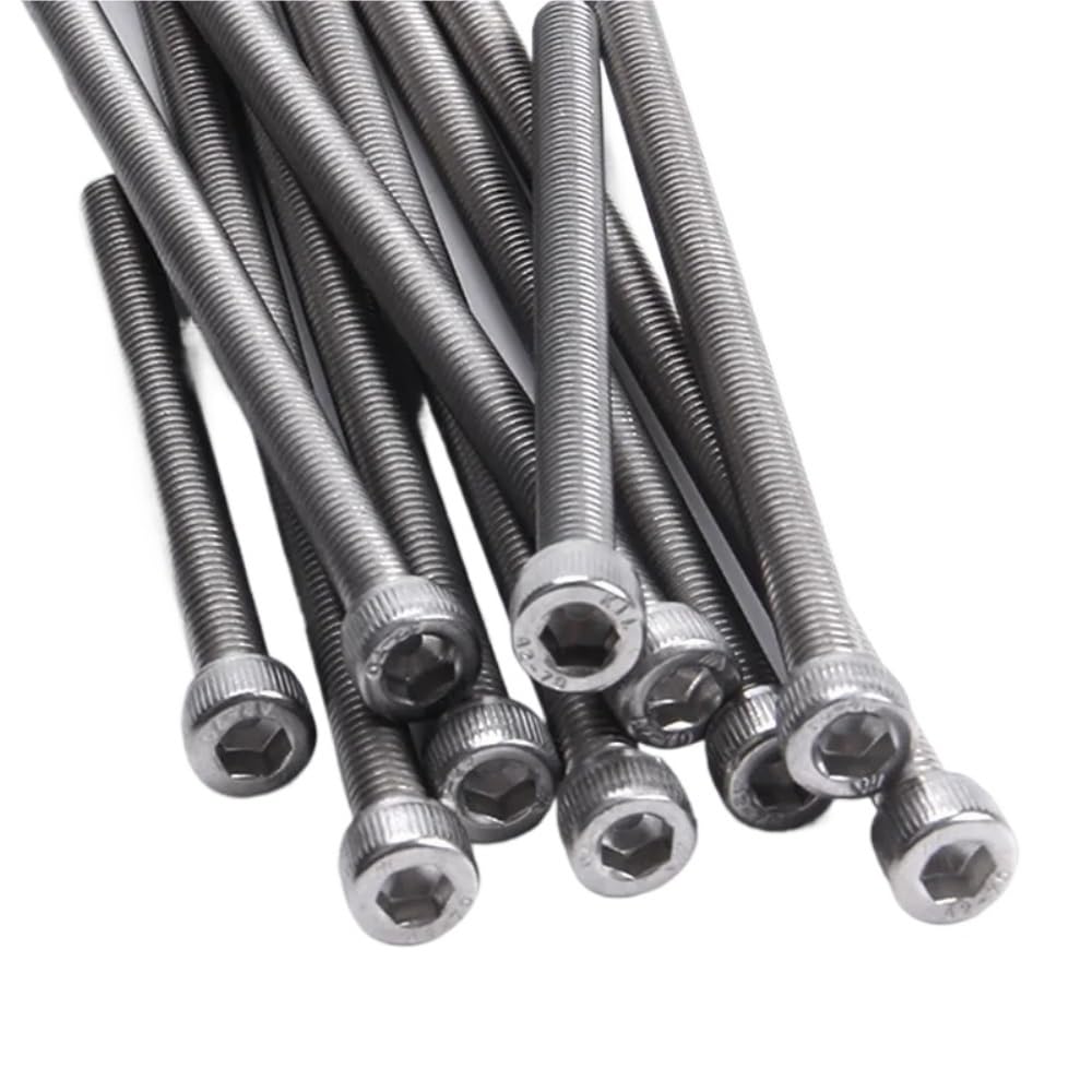 M3 M4 M5 M6 M8 M10 L 50-200mm In Acciaio Inox 304 Dente Pieno Testa Tazza Vite A Esagono Incassato Estesa 1-10 Pz(60mm 10pcs,M10)