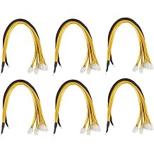EPANO 6 Pin Connector Server Power Supply Cable Pcie Express for Antminer S9 S9I Z9 for P3 P5 Support Miner PSU Cable6pcs