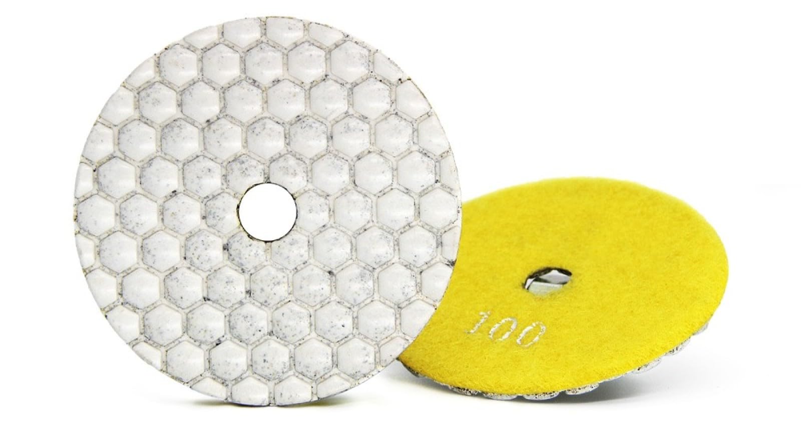 Almohadilla De Pulido En Seco De Diamante De 3 "y 80mm, 7 Uds., Disco De Lijado De Piedra De Mármol De Granito, Disco De Lijado De Hormigón, Rueda Pulidora Abrasiva De Resina Flexible