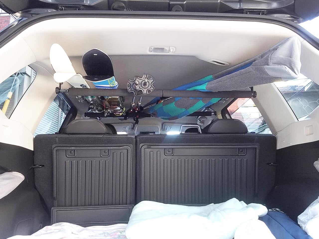 SUV車用車中泊対応イレクターパイプテーブルフレームのみ （SKフォレスター） SUV車用車中泊対応イレクターパイプテーブルフレームのみ （SK