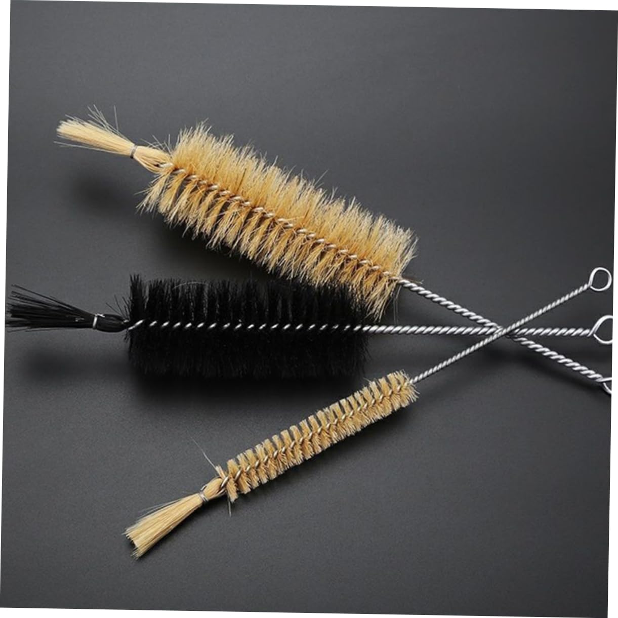 ULTECHNOVO 4 Set Di Strumenti Per La Pulizia Spazzole in Nylon Per Bottiglie Pulisci Provette Spazzola Multiuso Per Biberon Teiere Giocattoli 2 Pezzi*4