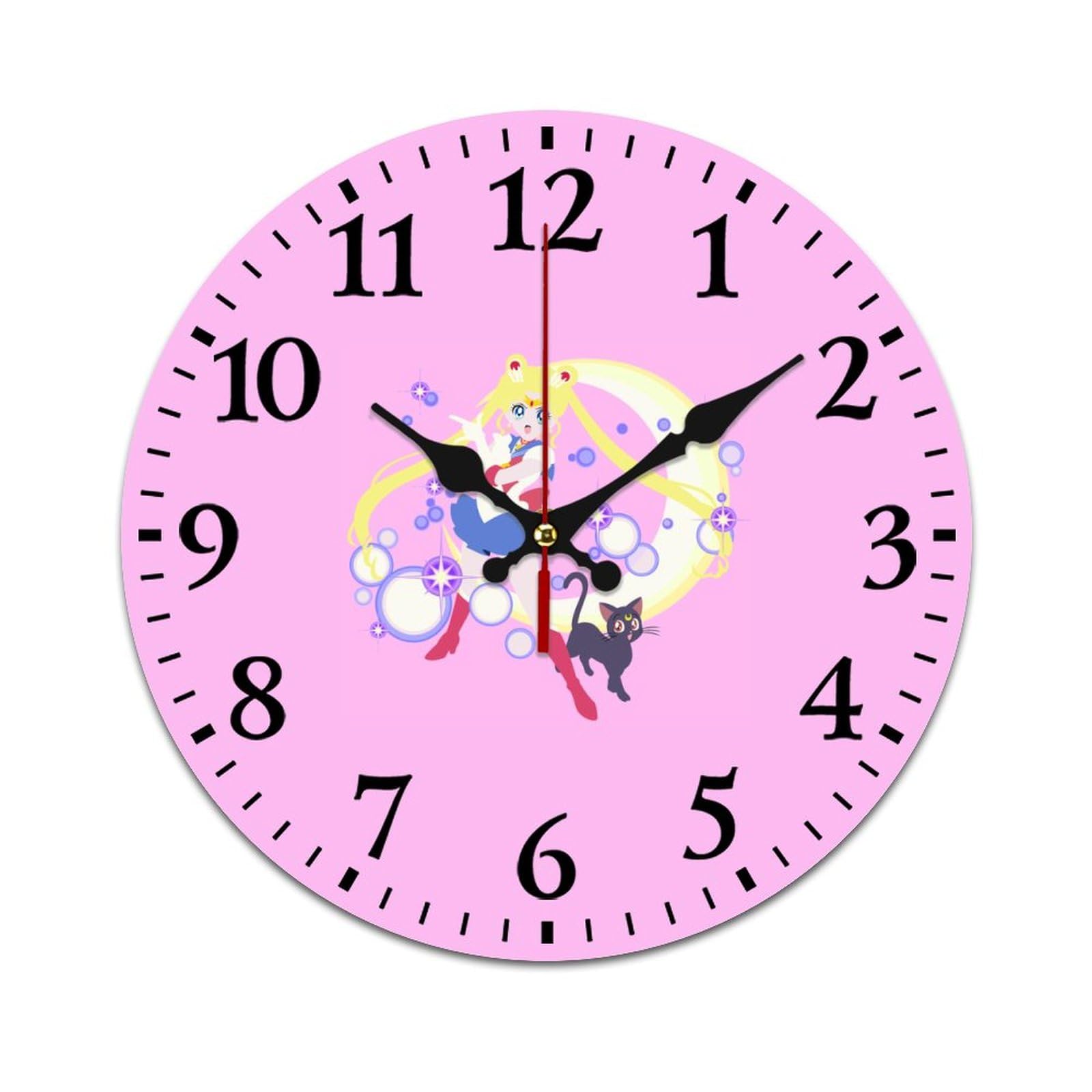 Amazon.co.jp: 壁掛け時計 美少女戦士セーラームーン 掛け時計 かけ