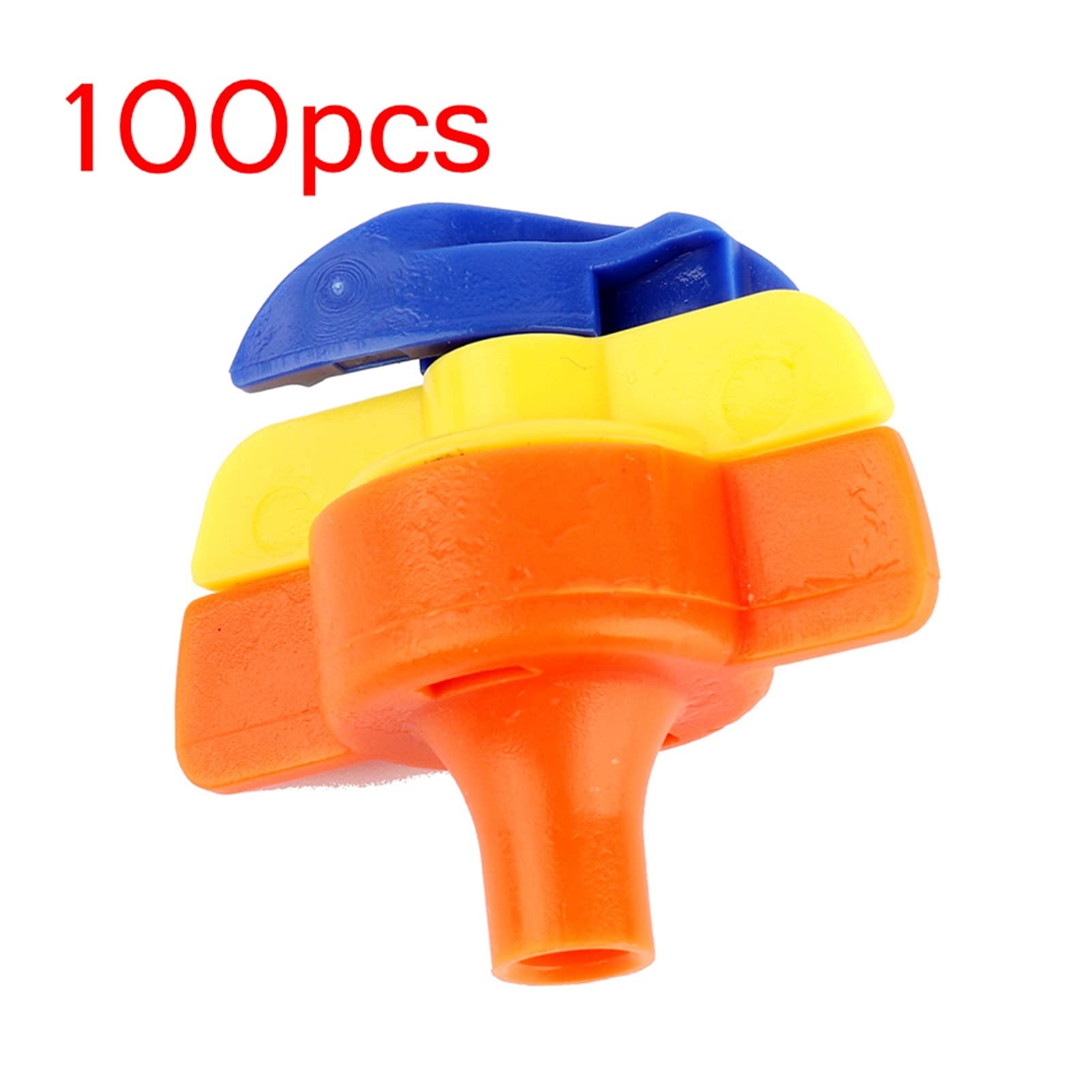 System nawadniania zraszaczy ogrodowych Orange 360 ​​stopni obracający się zraszacz ogród ogrodowy nawadnianie zraszacz wody mikro kropidło trawnik (Color : 50pcs)