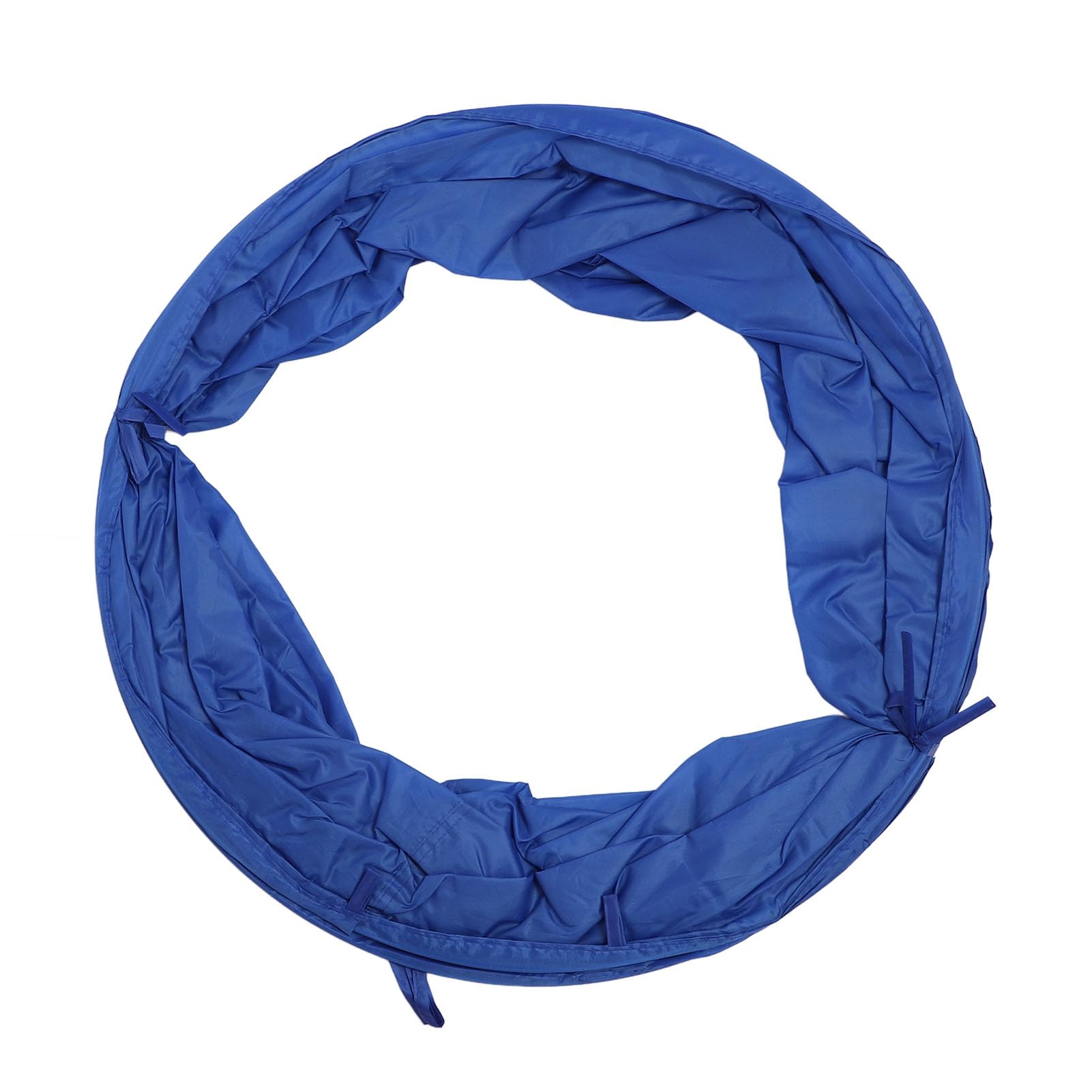 Agility-Tunnel für Hunde, Robuster, Zusammenklappbarer Spieltunnel für Training und Übungen, Tragbar, 60 X 150 cm, Blau, für Outdoor-Aktivitäten