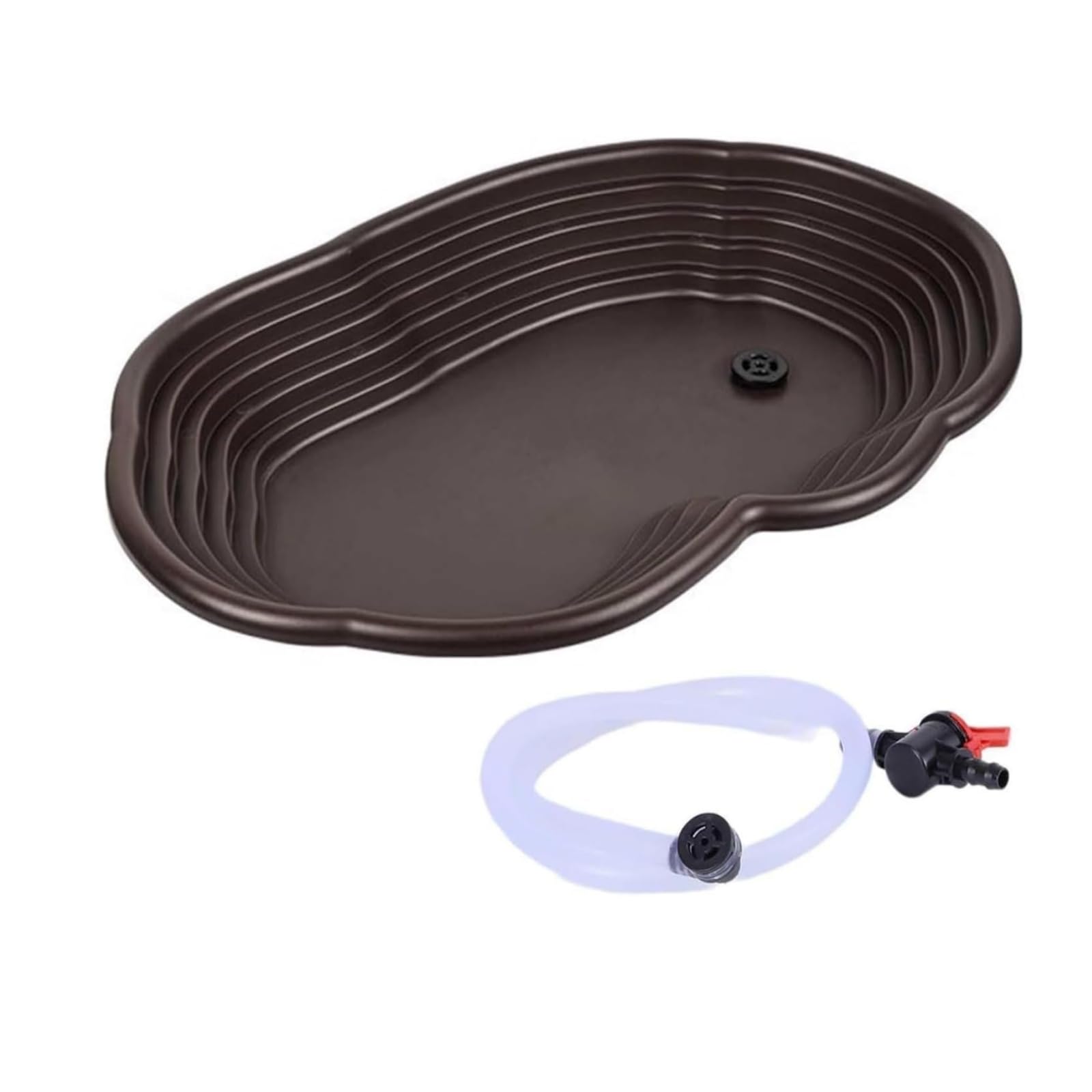 Plate-Forme avec Rampe pour Reptiles et Tortues avec Bassin de Bain
