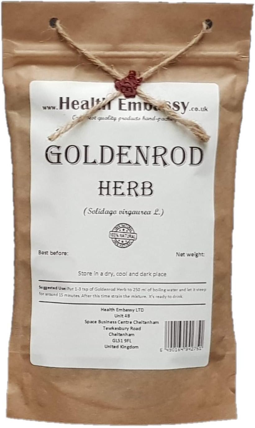 Health Embassy Goldenrod Herb (Solidago virgaurea L) (50g)