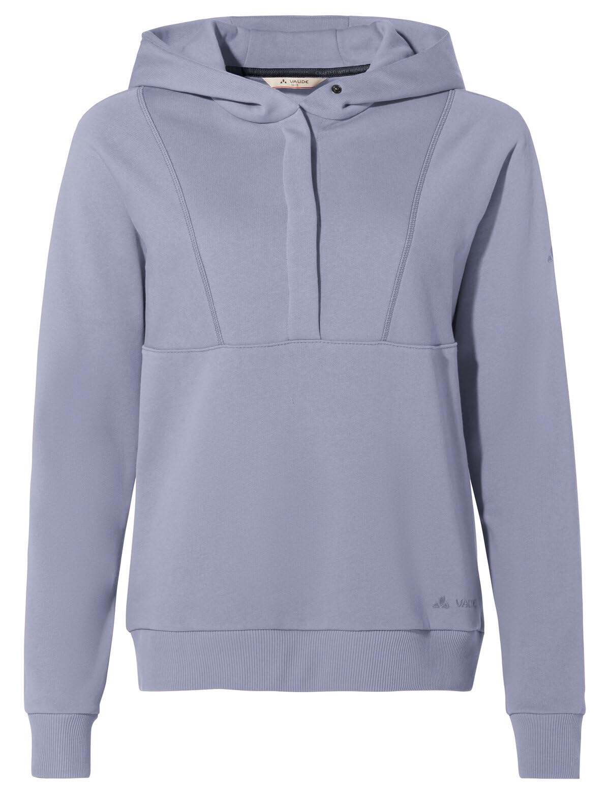 VAUDE Damen Kapuzenpullover Manukau Hoody IV, warm, aus GOTS zertifizierter Bio-Baumwolle