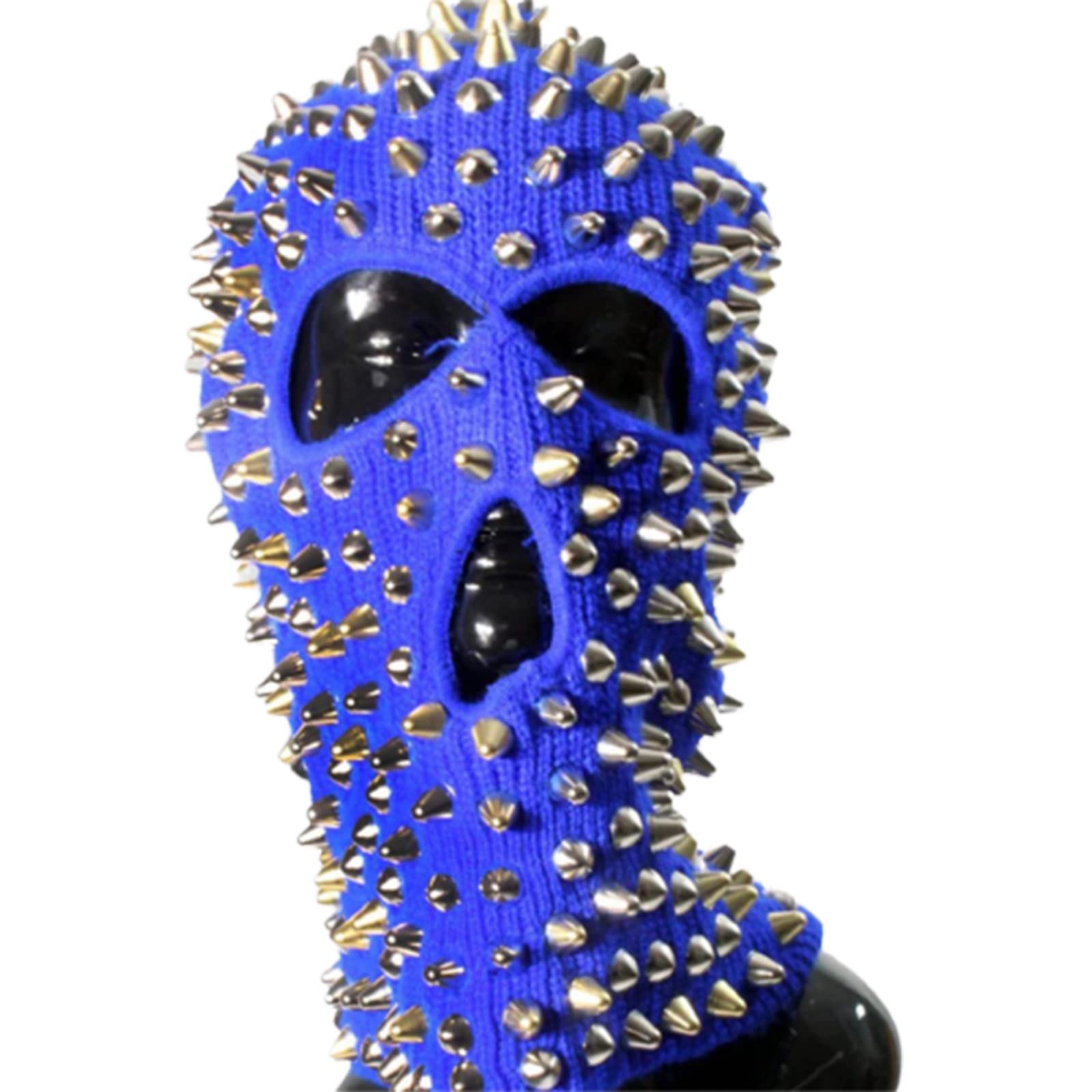 Amazon.com: Peiiwdc Spiked Balaclava Hat, Funny Rivet Scary