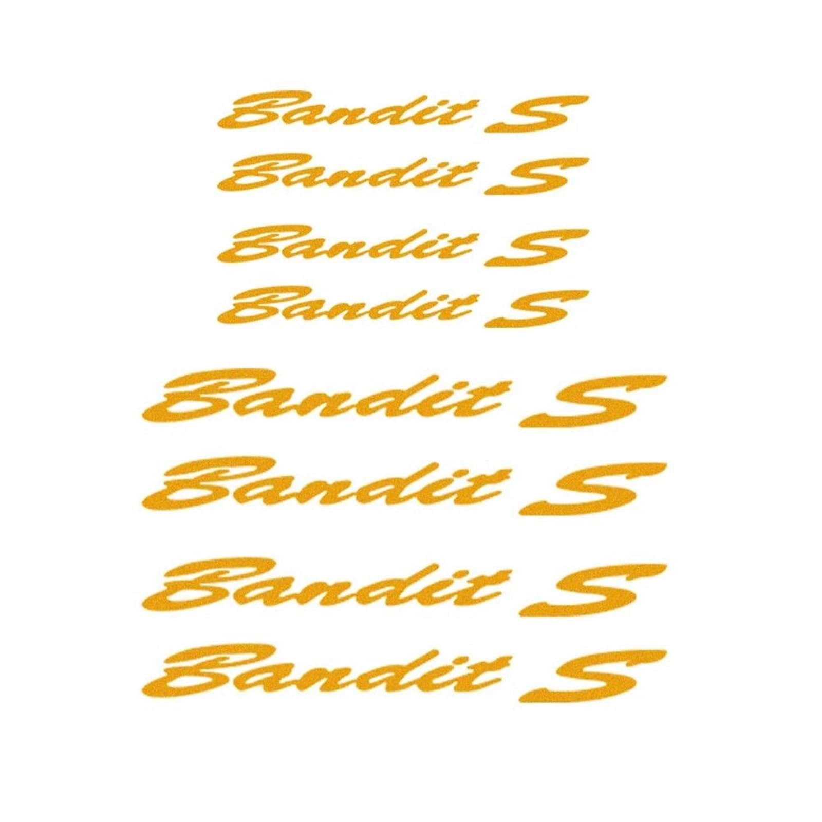 Reflective Motorcycle Wheel Stickers Fits for Suzuki Bandit 1200 600 Tire Decoration Rim Decals
