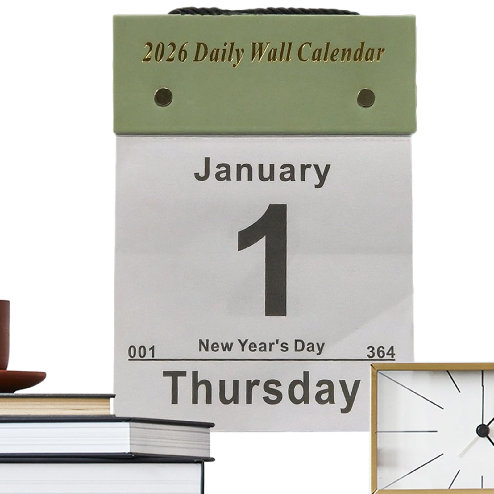 2026 Daily Calendar,Schedule Planner Tear-Off - Whole Year Desk Wall Daily Calendar | for Bedroom Study Room Living Room Dormitory Students Kids Teachers Friends
