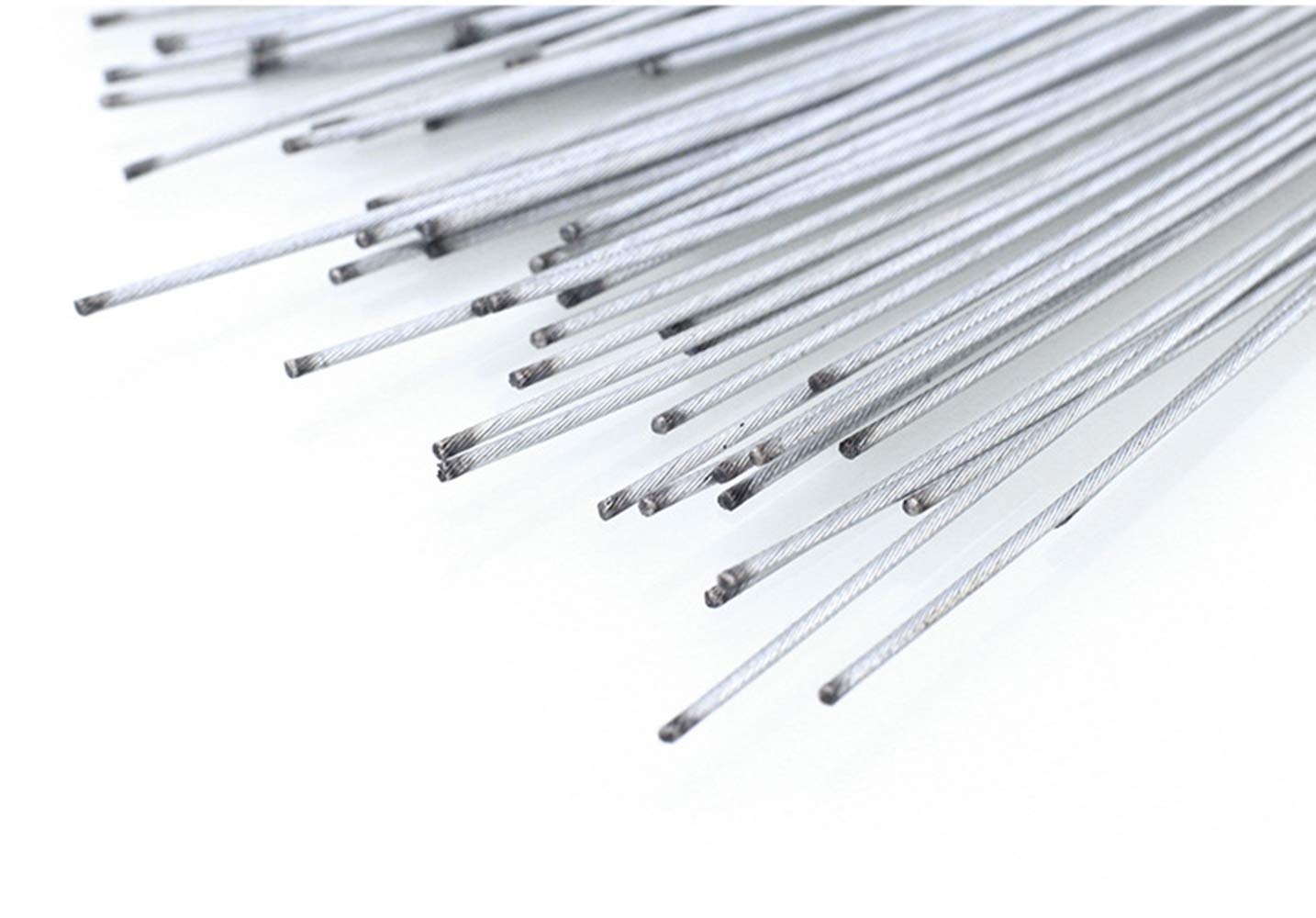 10 Cavi Freno E Cambio Per Bicicletta - Acciaio Zincato, Lunghezza 2,2 M, Universali Per MTB E City Bike - Foto 3