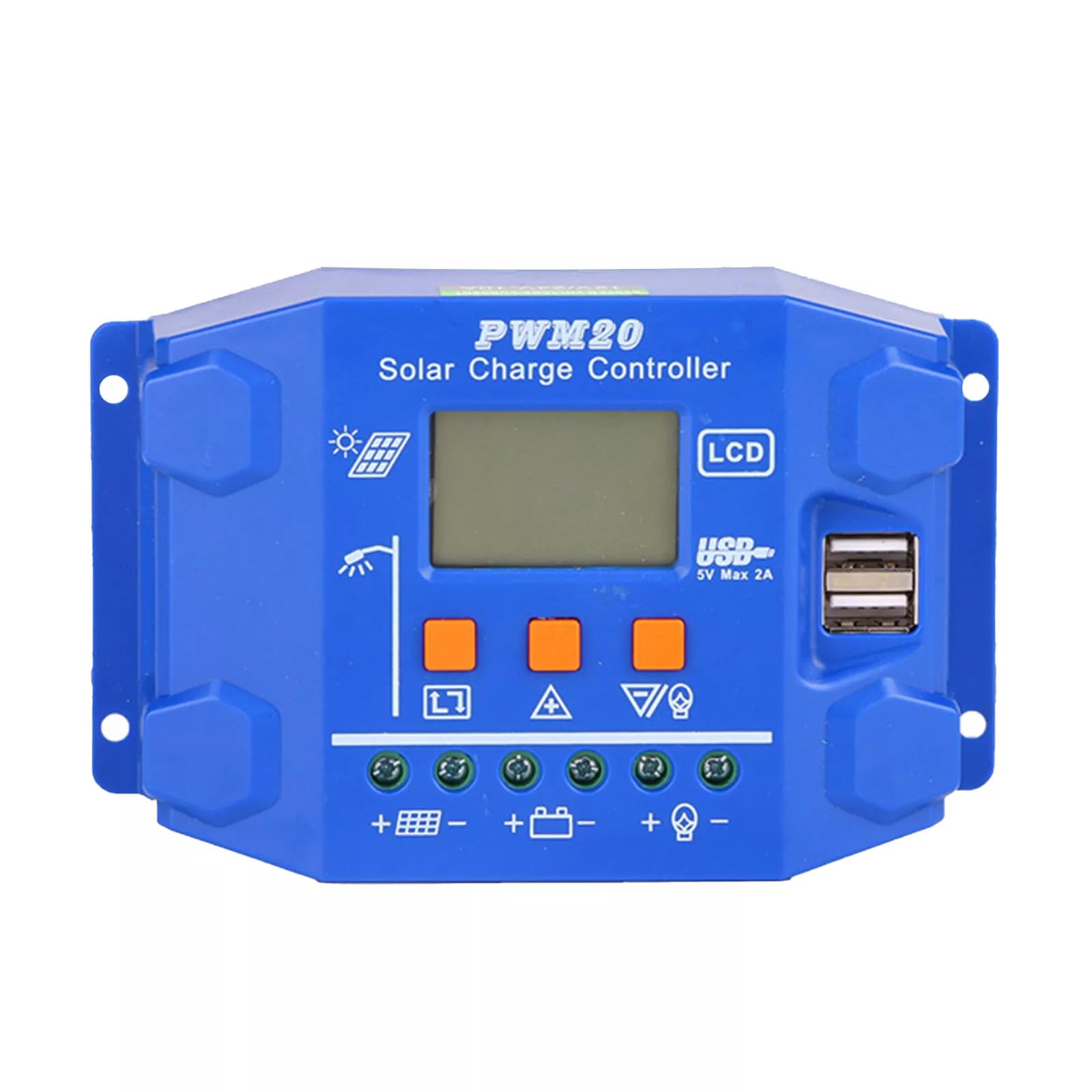 REES52 30A 12V/24V Charge Controller Solar Charge Controller Panel Battery Regulator Compatible with Lead Acid Battery-picture-33
