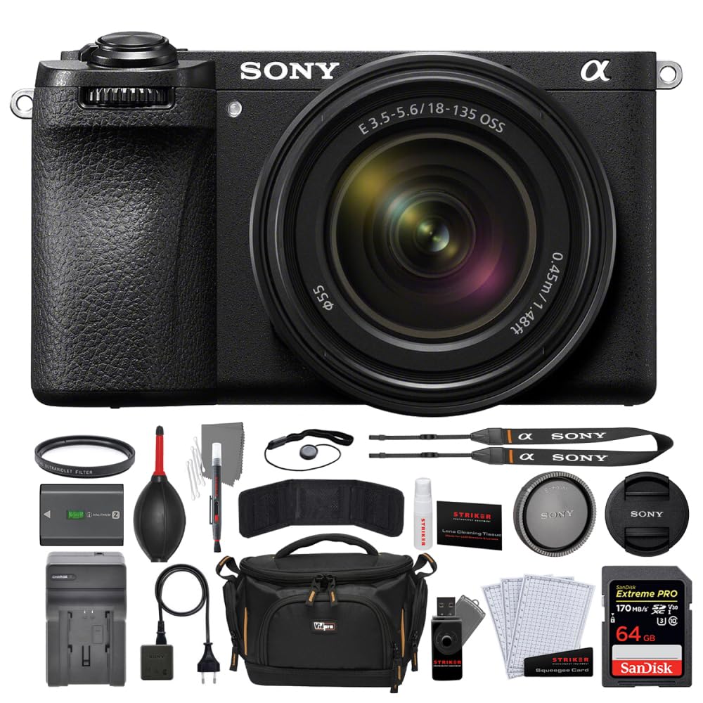 Amazon.com : Sony a6700 Mirrorless Camera with 18-135mm Lens 