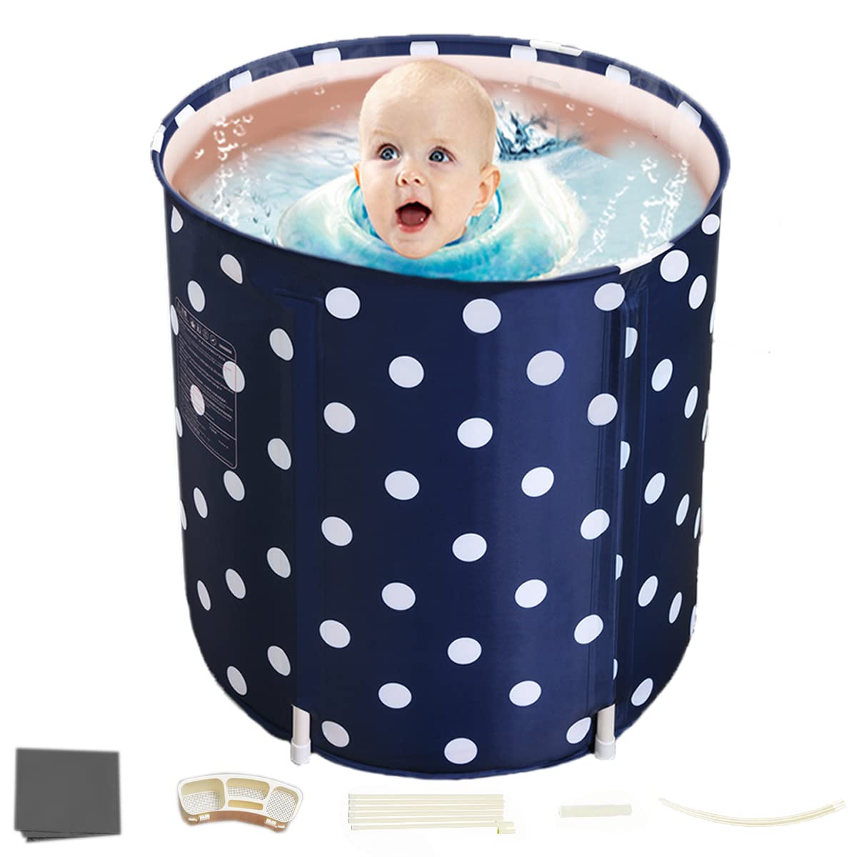 Buy Portable Bathtub Soaking Bath Tub Large Ice Bath Family Bathroom