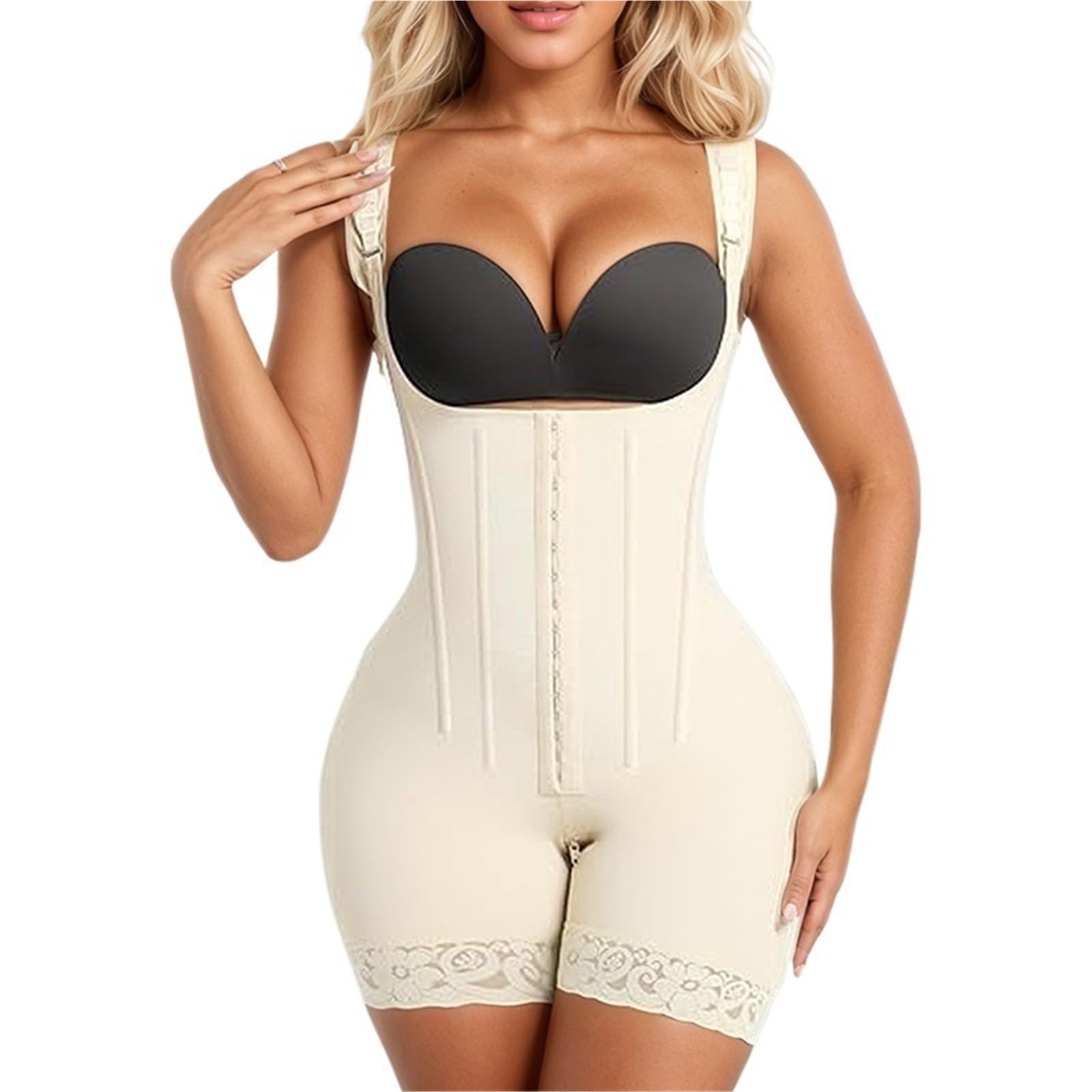 WNBFTTK Faja Mujer Body Fajas | Faja moldeadora de cuerpo, levantador de glúteos, bragas con Control de barriga