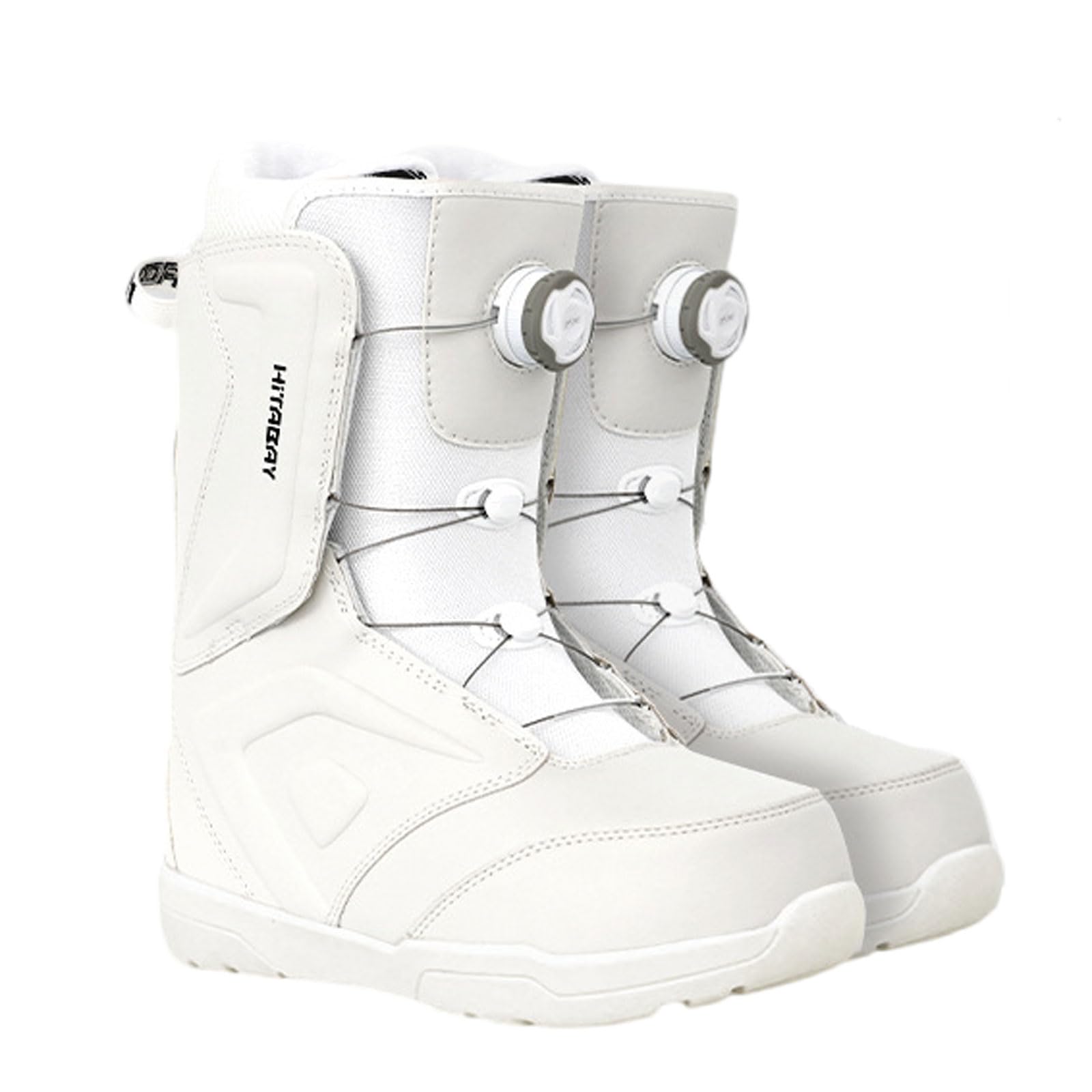 Herren Snowboard Boots Damen Snowboard Boots Schnellschnürsystem Boot All Mountain Freeride Freestyle Snowboardschuhe Verdickt für mehr Wärme Bequeme Passform,2 x Farben,Größen 36-45