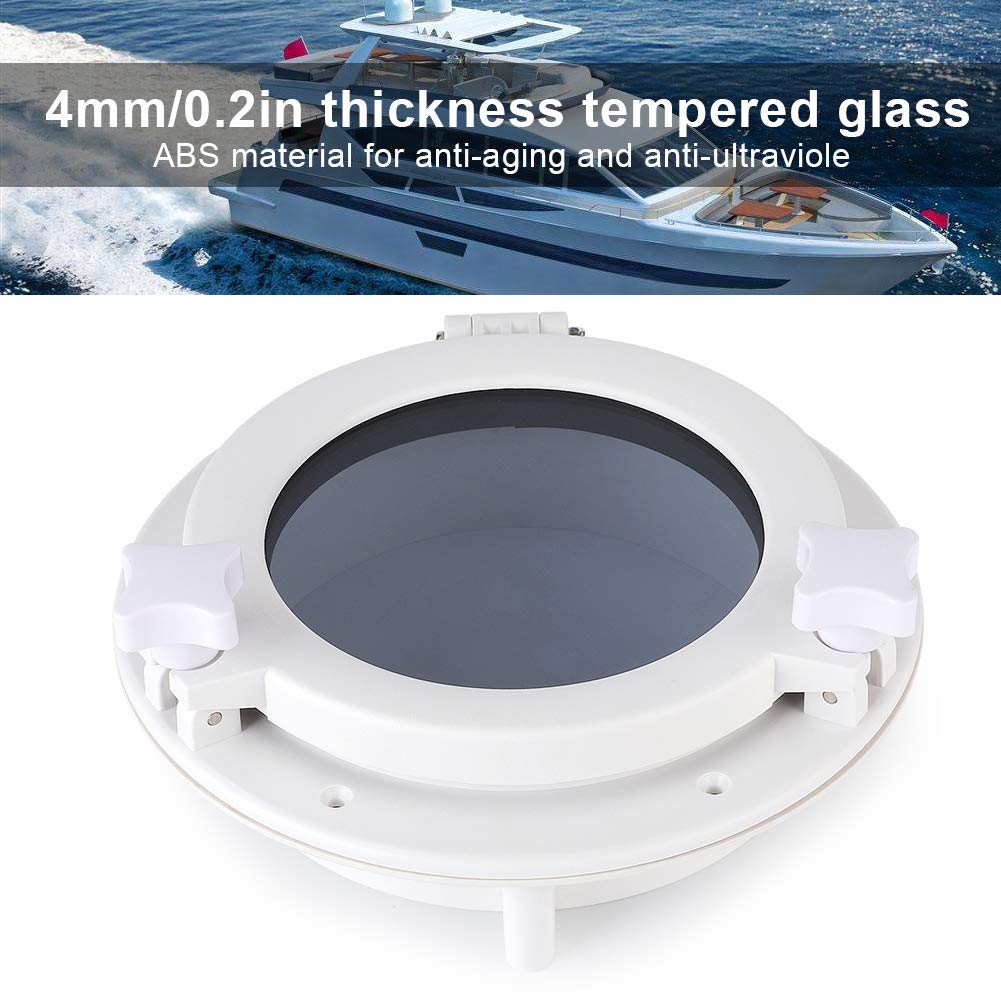 丸窓 ボート、ヨット用 Amazon | ボートサークル丸型舷窓窓 ユニバーサル 8インチ 円形