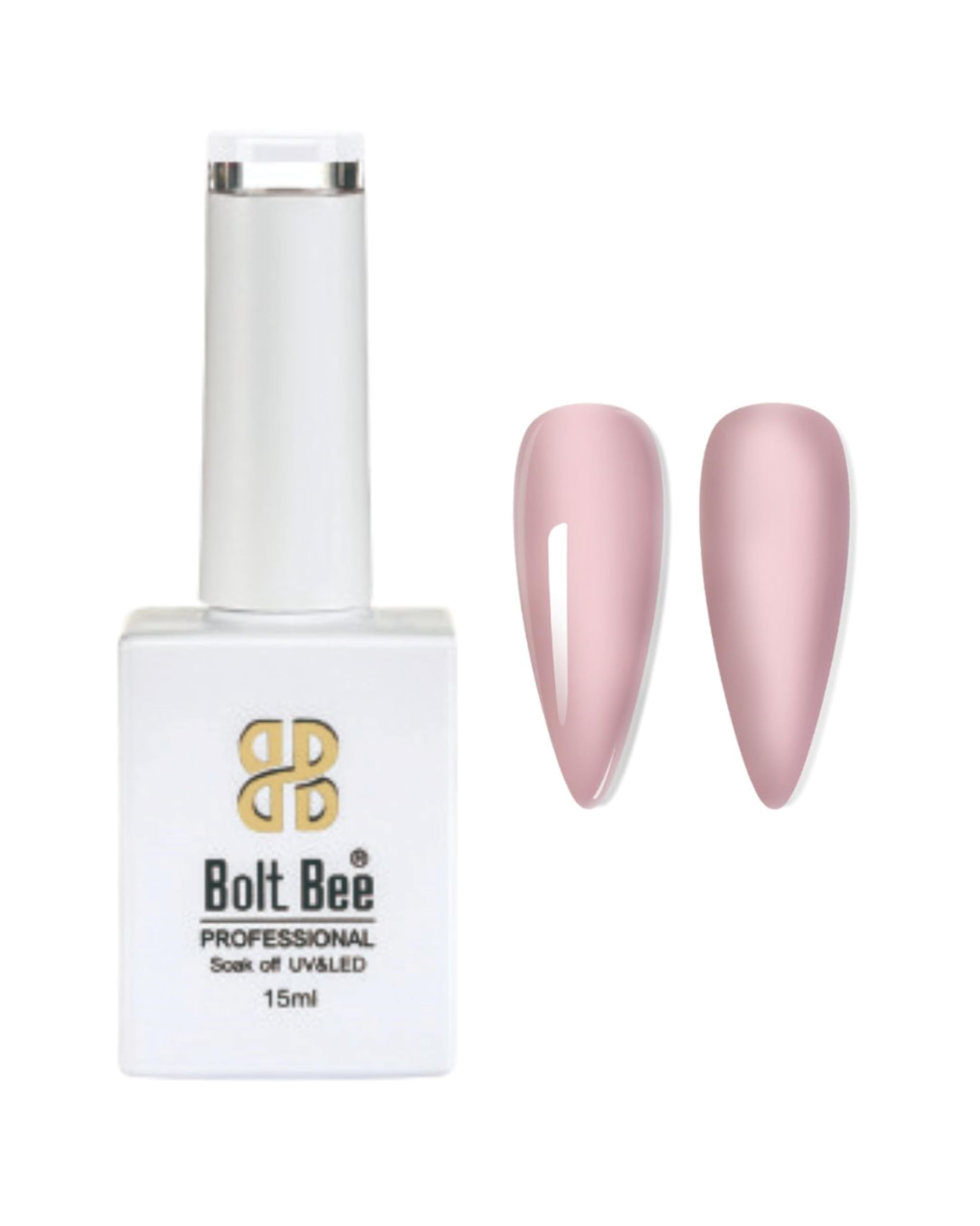 BOLT BEE Gel Nail Polish | Soak Off UV LED Gel Polish for DIY Home Manicure & Professional Salon Nail Art | High Shine Long Lasting Gel Polish| 15 ml (39)-image-39