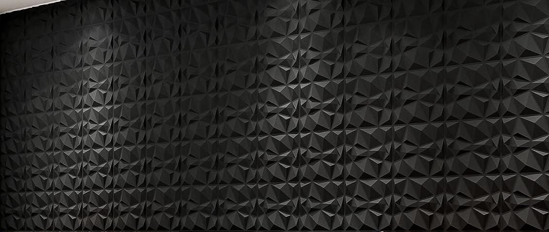 Grace Baltic - 30 Stück 3D Wandpaneele Diamant Hochsteifes PVC, 30 x 30