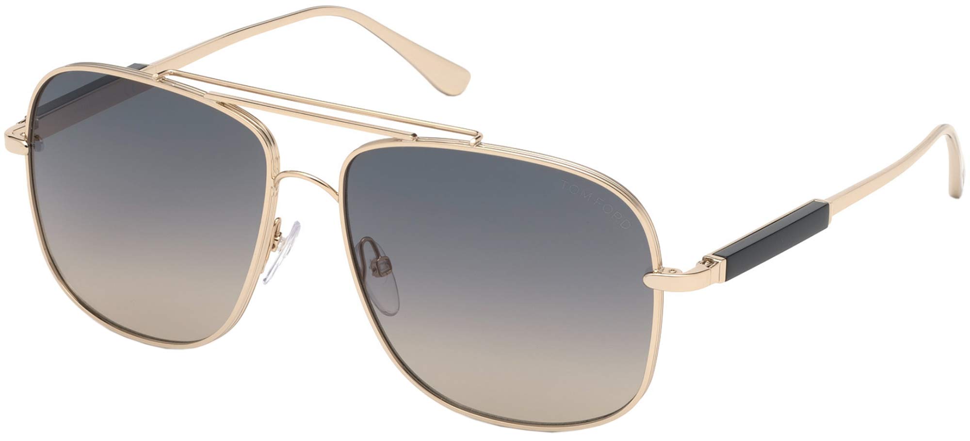 Tom FordJUDE FT 0669 Rose Gold/Grey Pink Shaded 60/15/145 men Sunglasses