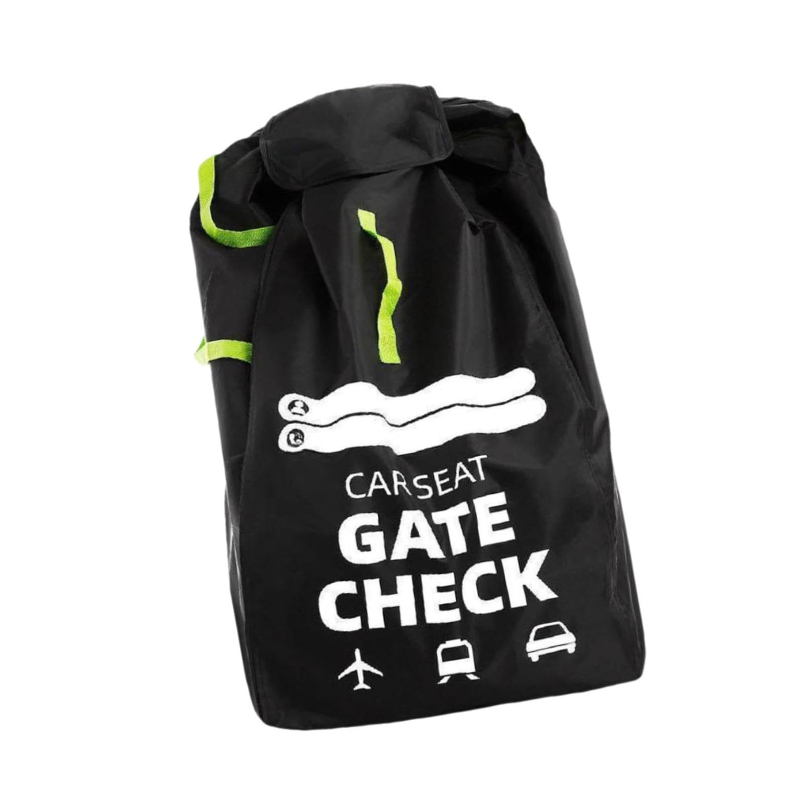 Borsa portaoggetti per seggiolino auto, grande, universale, in tessuto Oxford, multifunzionale, rinforzata, per aereo, leggera, copertura per, a