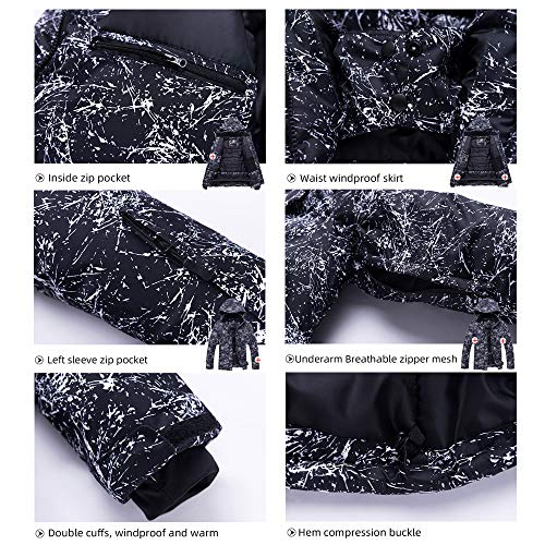 image for GS SNOWING Men's and Women's Ski Jacket High Windproof Waterproof Tech