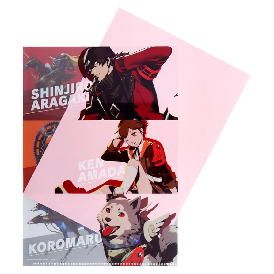 ペルソナ　クリアファイル Amazon | ペルソナ3 ペルソナ5 クリアファイル 6枚セット