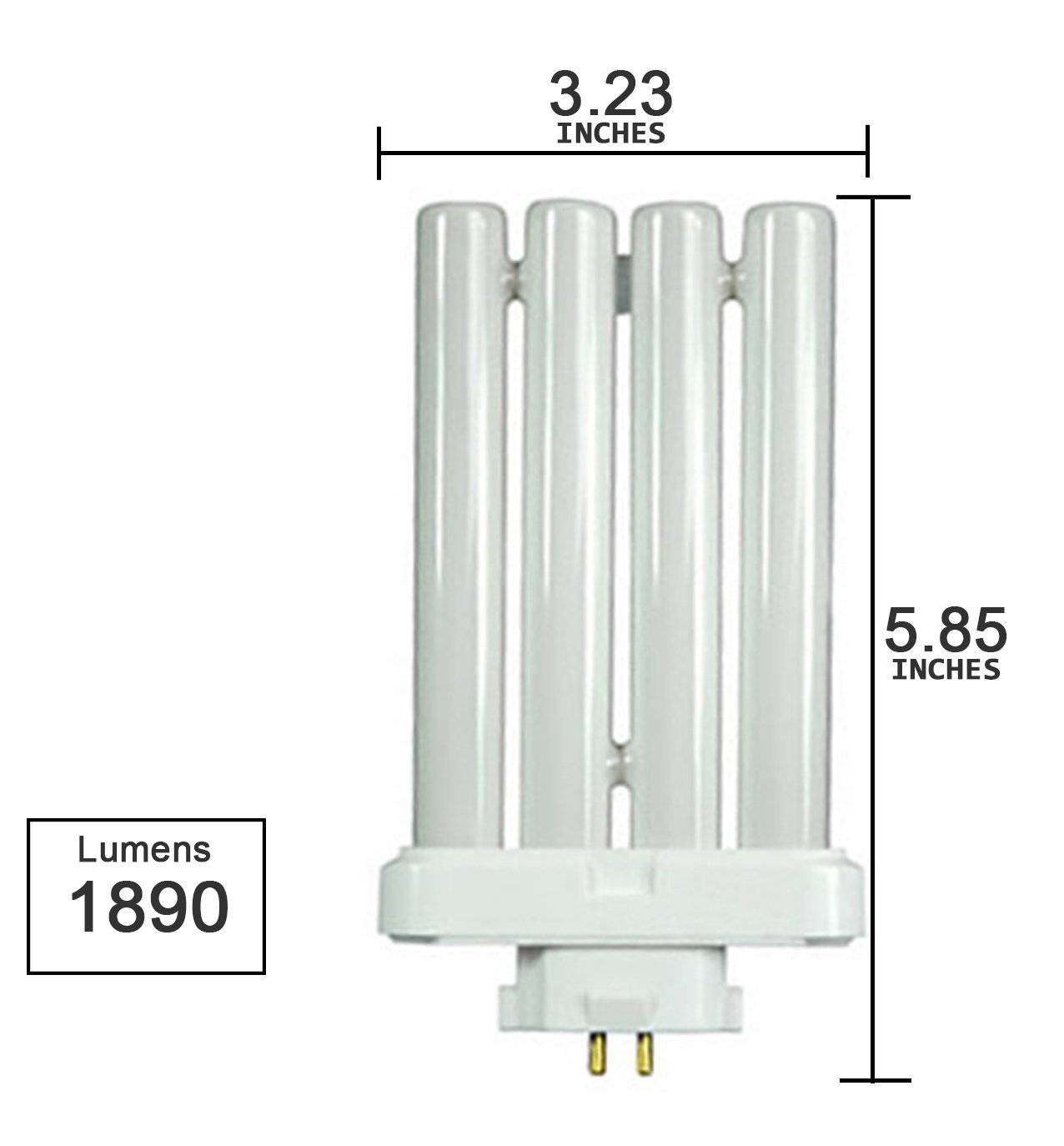 fml27 / 65 27クアッドチューブコンパクト蛍光灯電球2パック Amazon | 三角形電球fml27 / 65 27クアッドチューブコンパクト蛍光灯